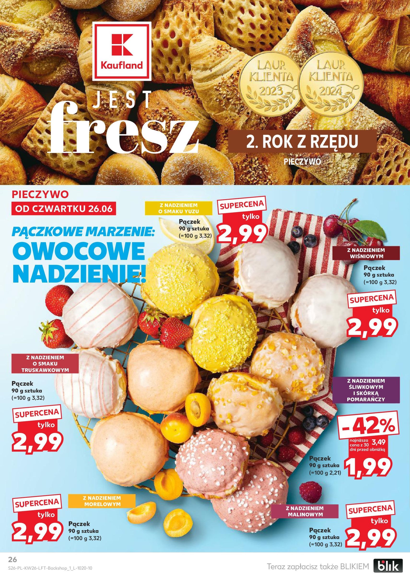 Kaufland gazetka - ważny gazetka od 26.06.2025 strona 26 z 51 Kaufland gazetka - ważny gazetka od 26.06.2025 strona 26 z 51