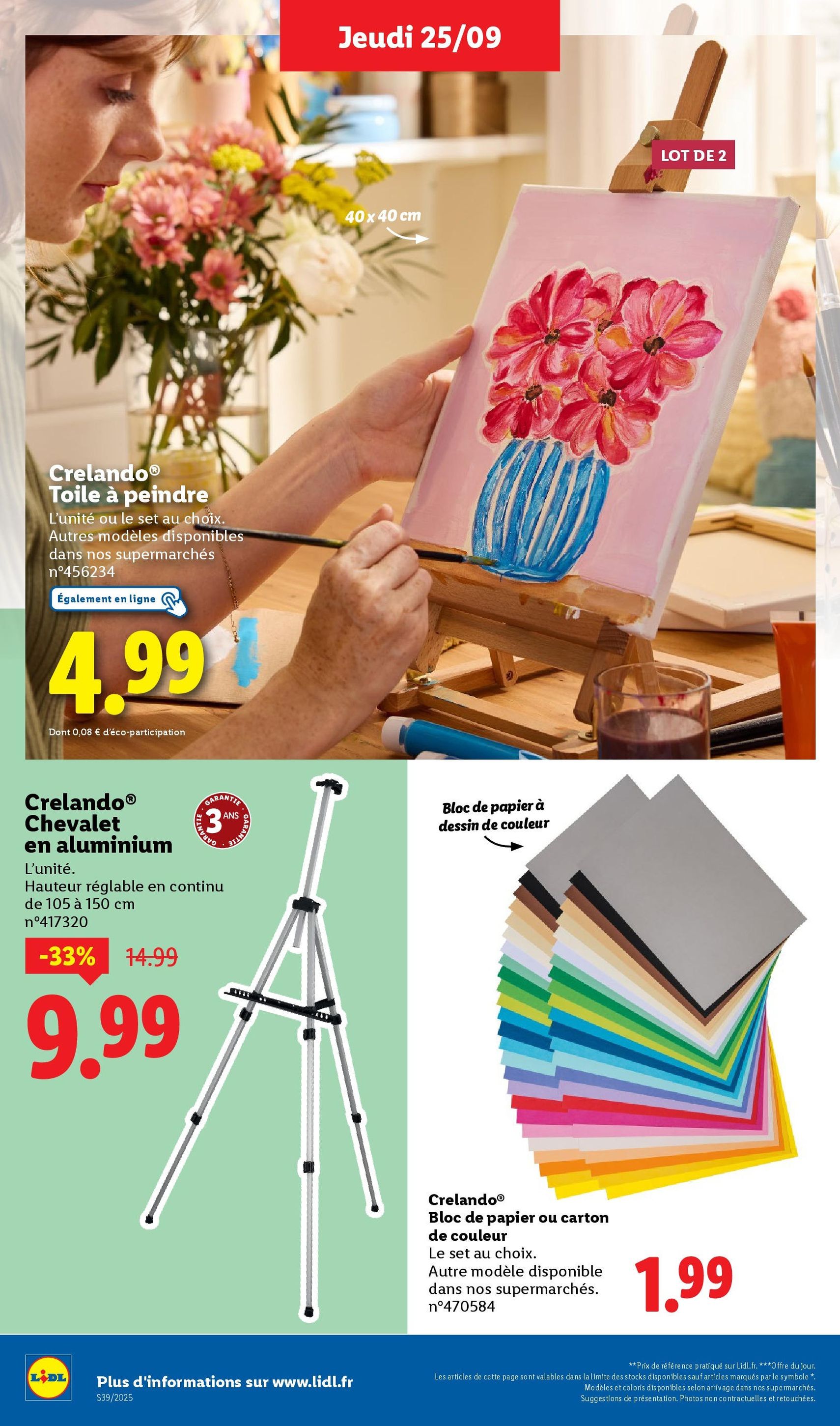 LIDL catalogue semaine 39 - brochure valable à partir du 25/09/2025, page 50 sur 73