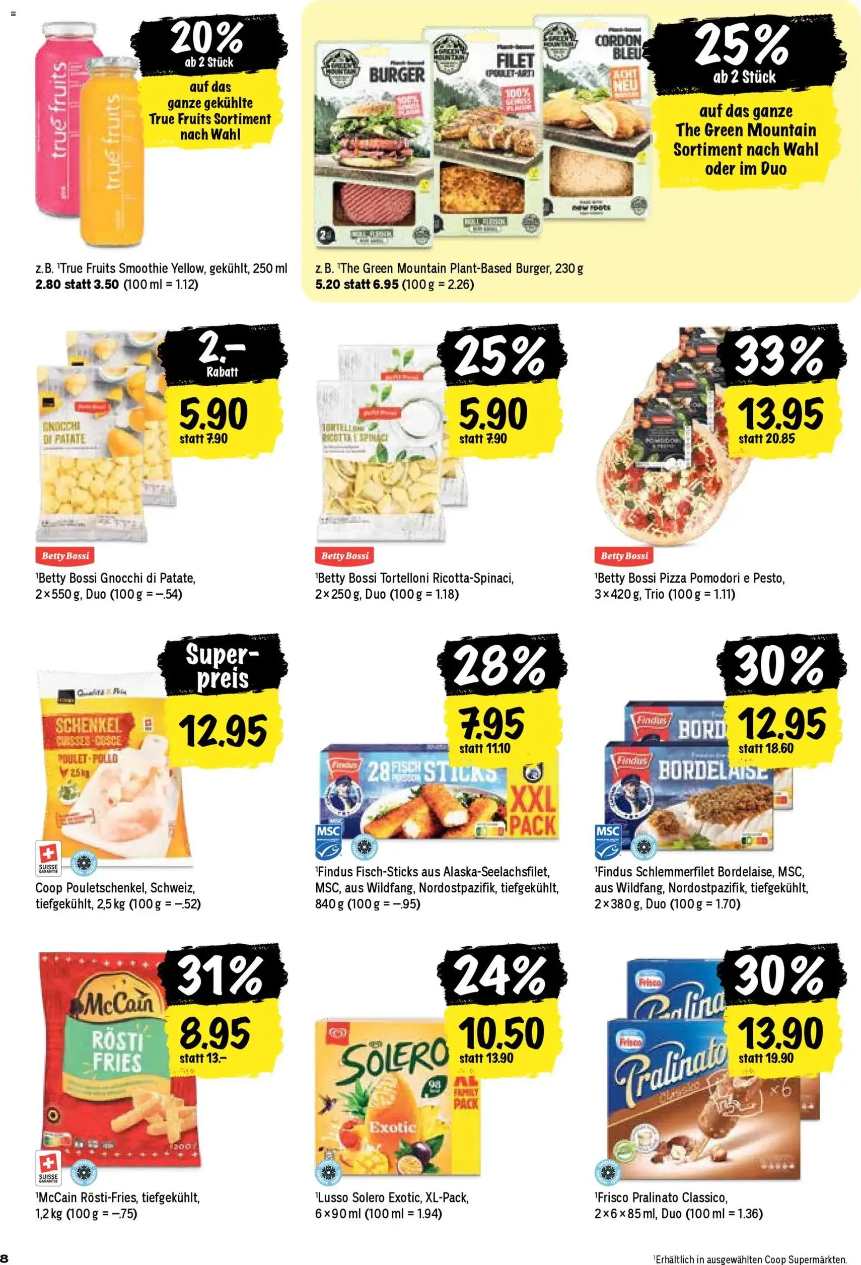 Coop aktionen - Gültiger Prospekt ab 23.04.2026, Seite 8 von insgesamt 24