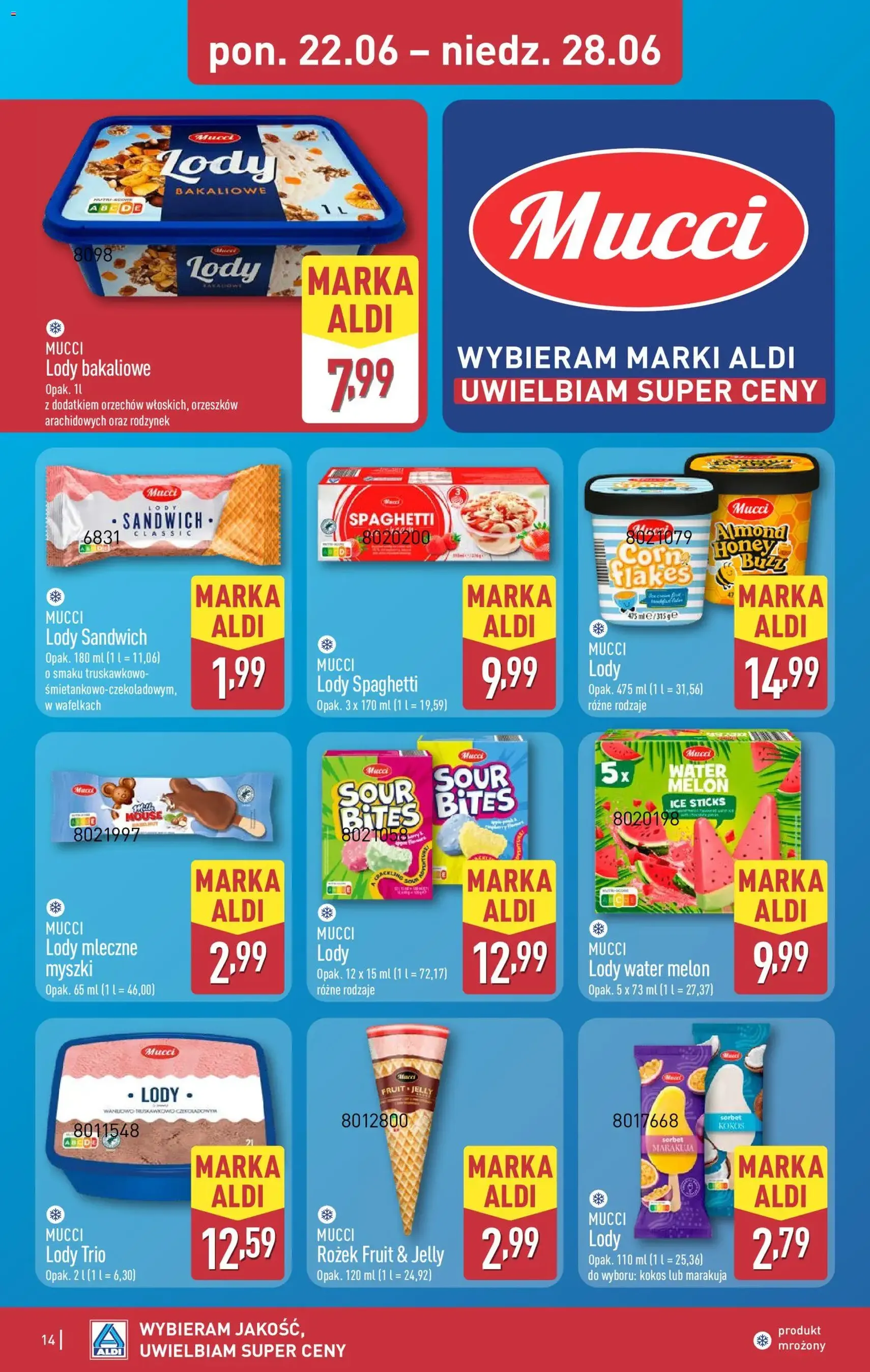 Aldi gazetka - ważny gazetka od 22.06.2026 strona 14 z 51