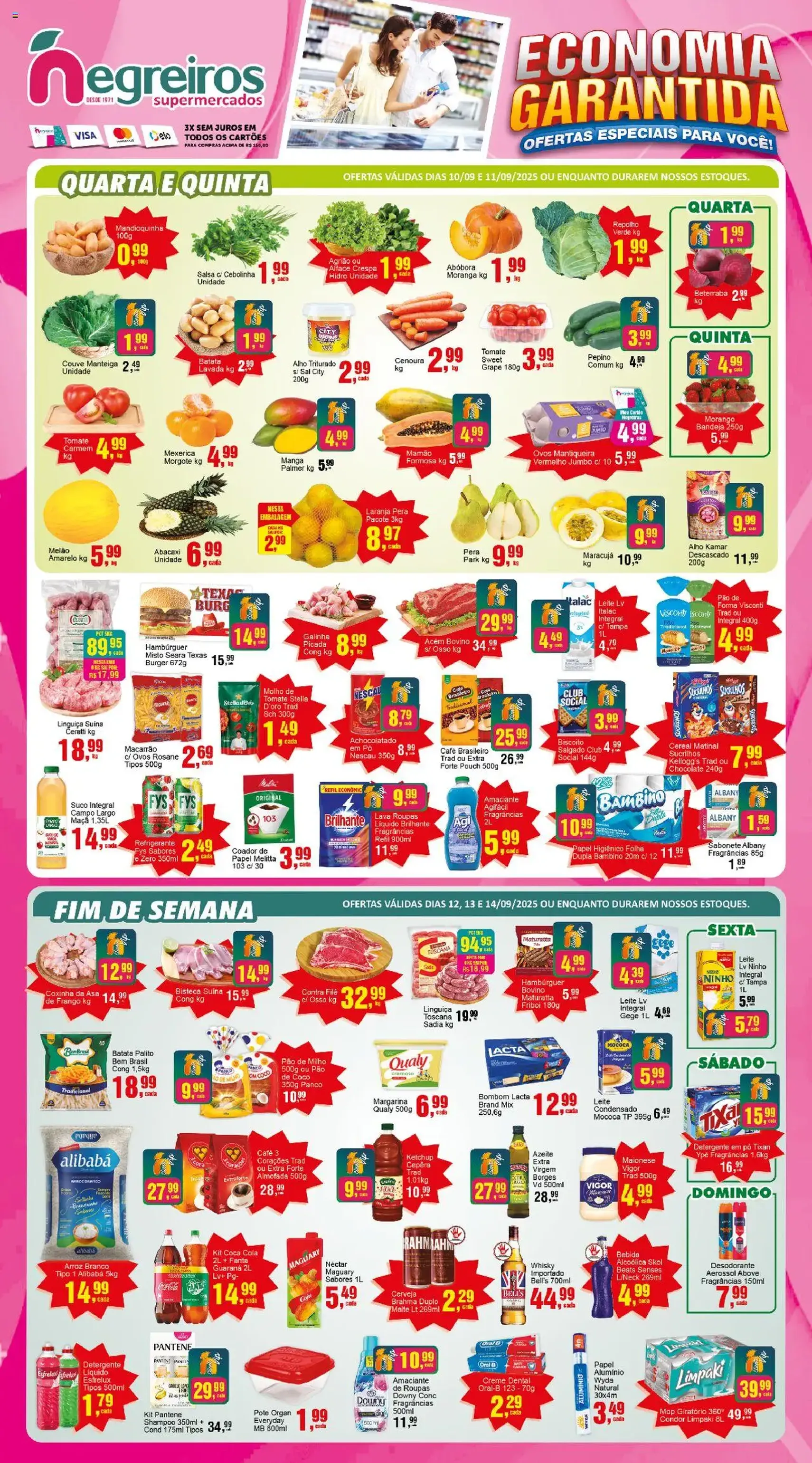 Negreiros - Ofertas da semana - folheto válido a partir de 10/09/2025 página 1 de 2