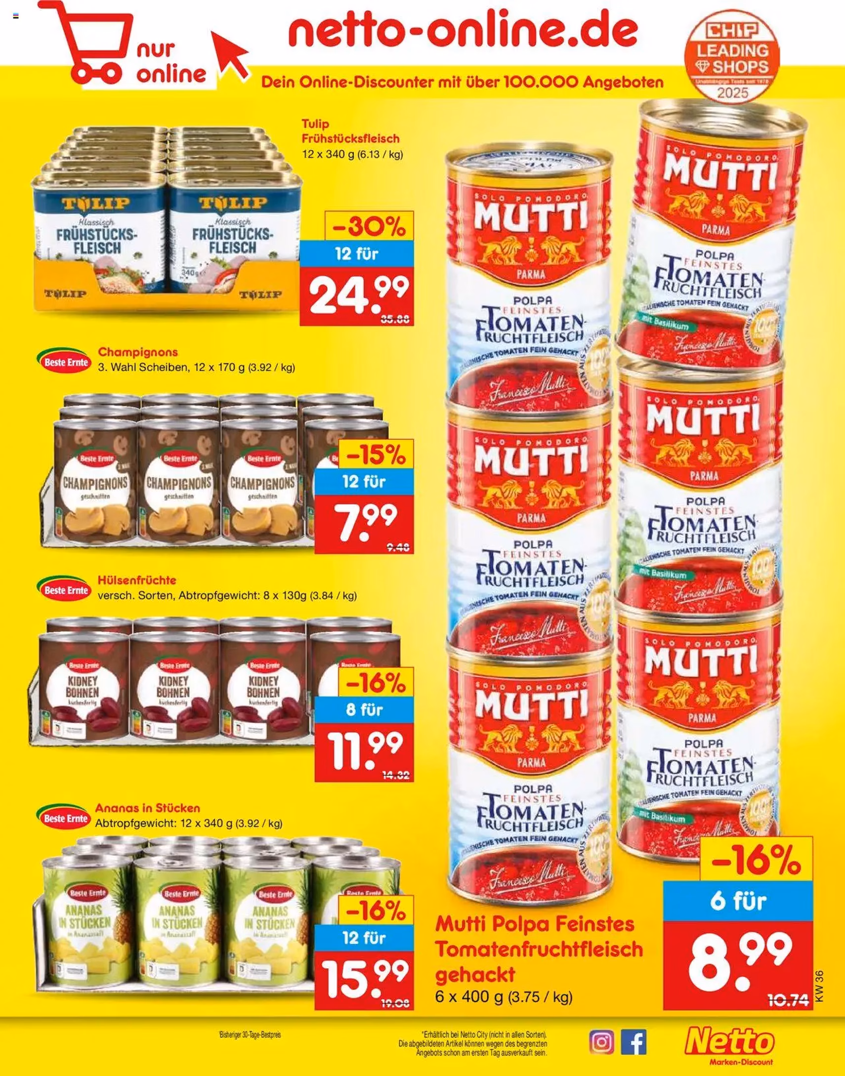 Netto Marken-Discount Prospekt - Gültiger Prospekt ab 01.09.2025, Seite 59 von insgesamt 65 Netto Marken-Discount Prospekt - Gültiger Prospekt ab 01.09.2025, Seite 59 von insgesamt 65