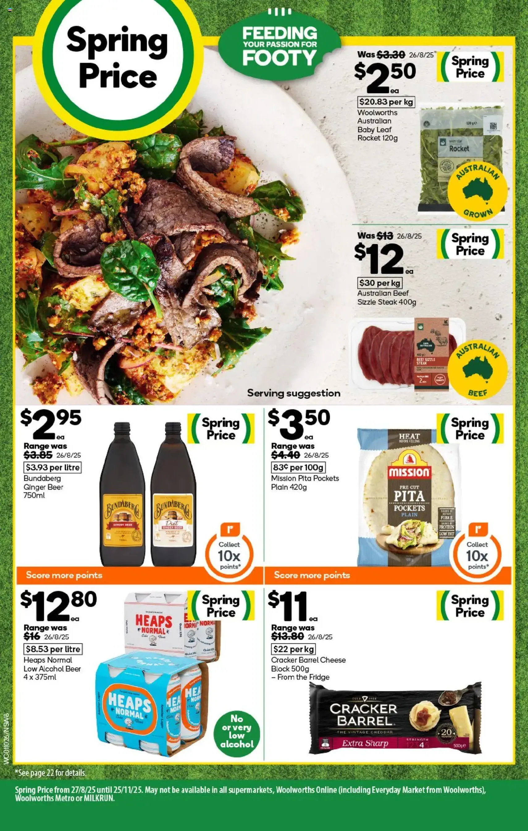 Weekly catalogue Woolworths NSW 01/10 - valid flyer from 01/10/2025, page 8 of 46 Weekly catalogue Woolworths NSW 01/10 - valid flyer from 01/10/2025, page 8 of 46