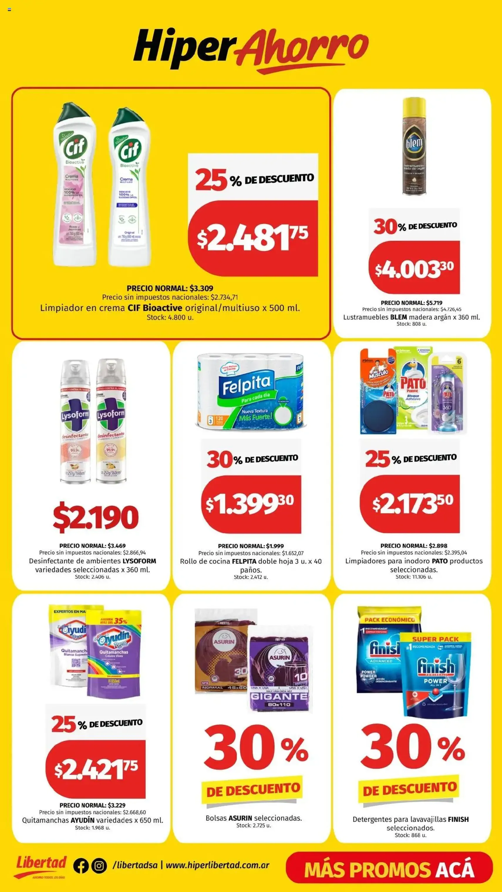 Hipermercado Libertad catálogo - folleto válido desde 20/08/2025 página 8 de 12 Hipermercado Libertad catálogo - folleto válido desde 20/08/2025 página 8 de 12