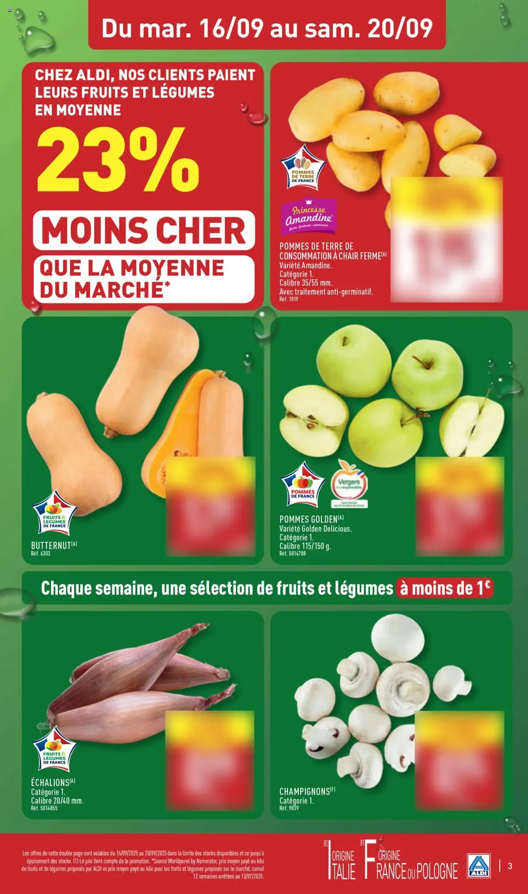 Aldi catalogue semaine 38 - brochure valable à partir du 16/09/2025, page 6 sur 48