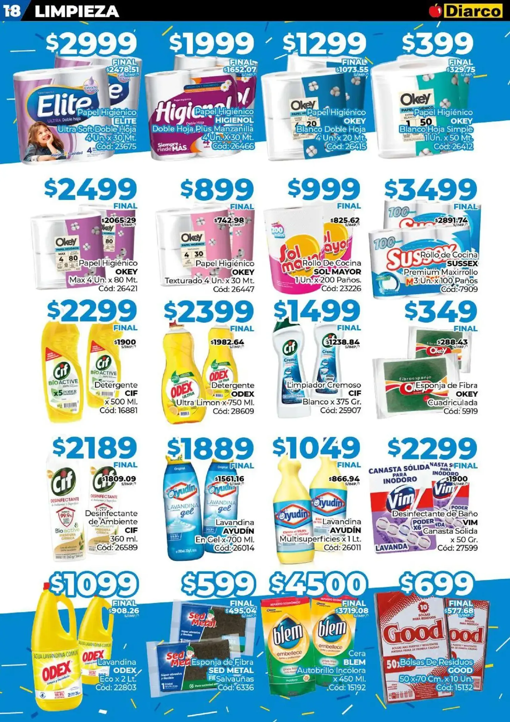 Diarco ofertas - folleto válido desde 15/09/2025 página 18 de 23 Diarco ofertas - folleto válido desde 15/09/2025 página 18 de 23