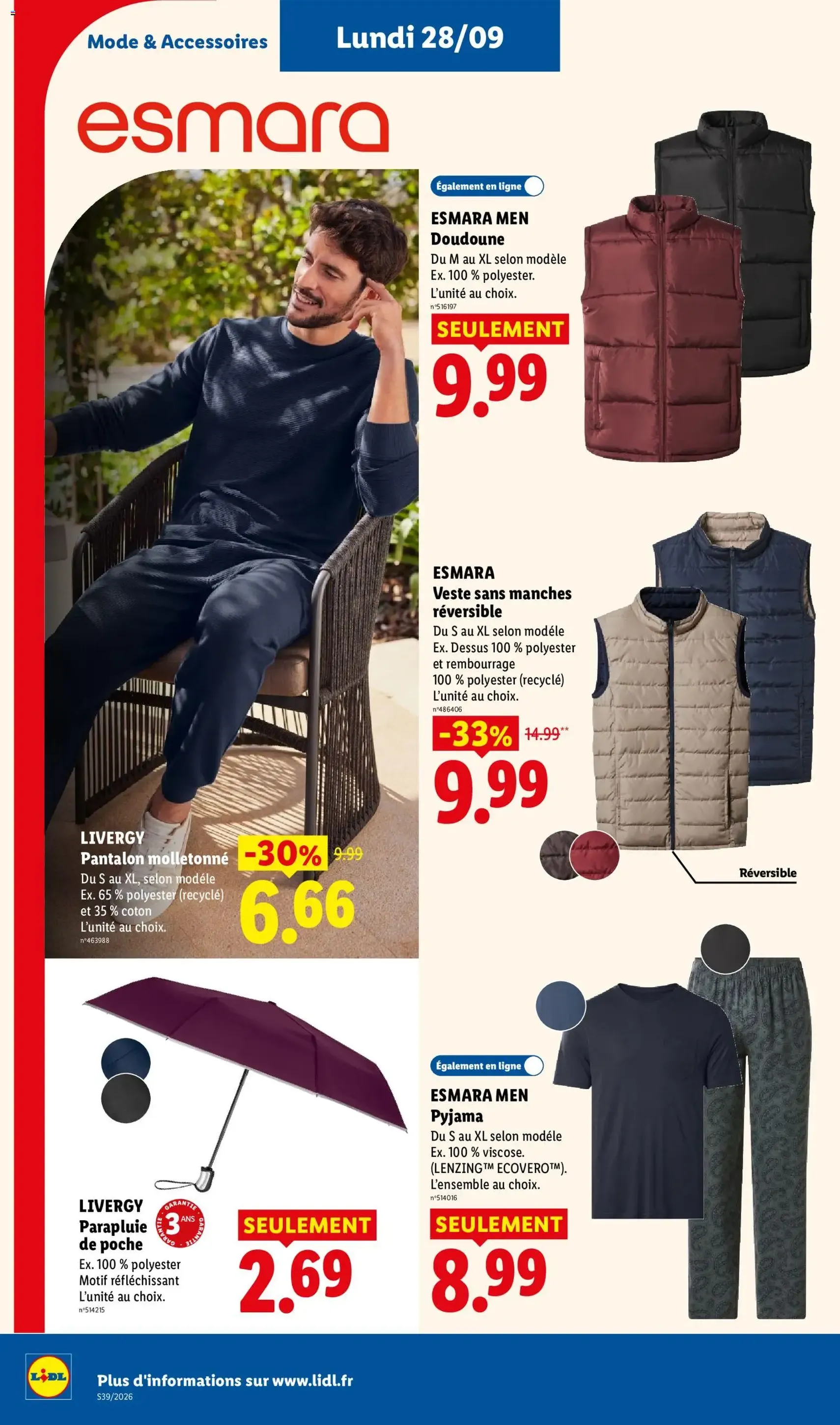 LIDL catalogue - brochure valable à partir du 24/09/2026, page 46 sur 62