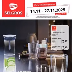 Selgros Black Friday - previzualizare cataloage valabilă începând cu 14.11.2025