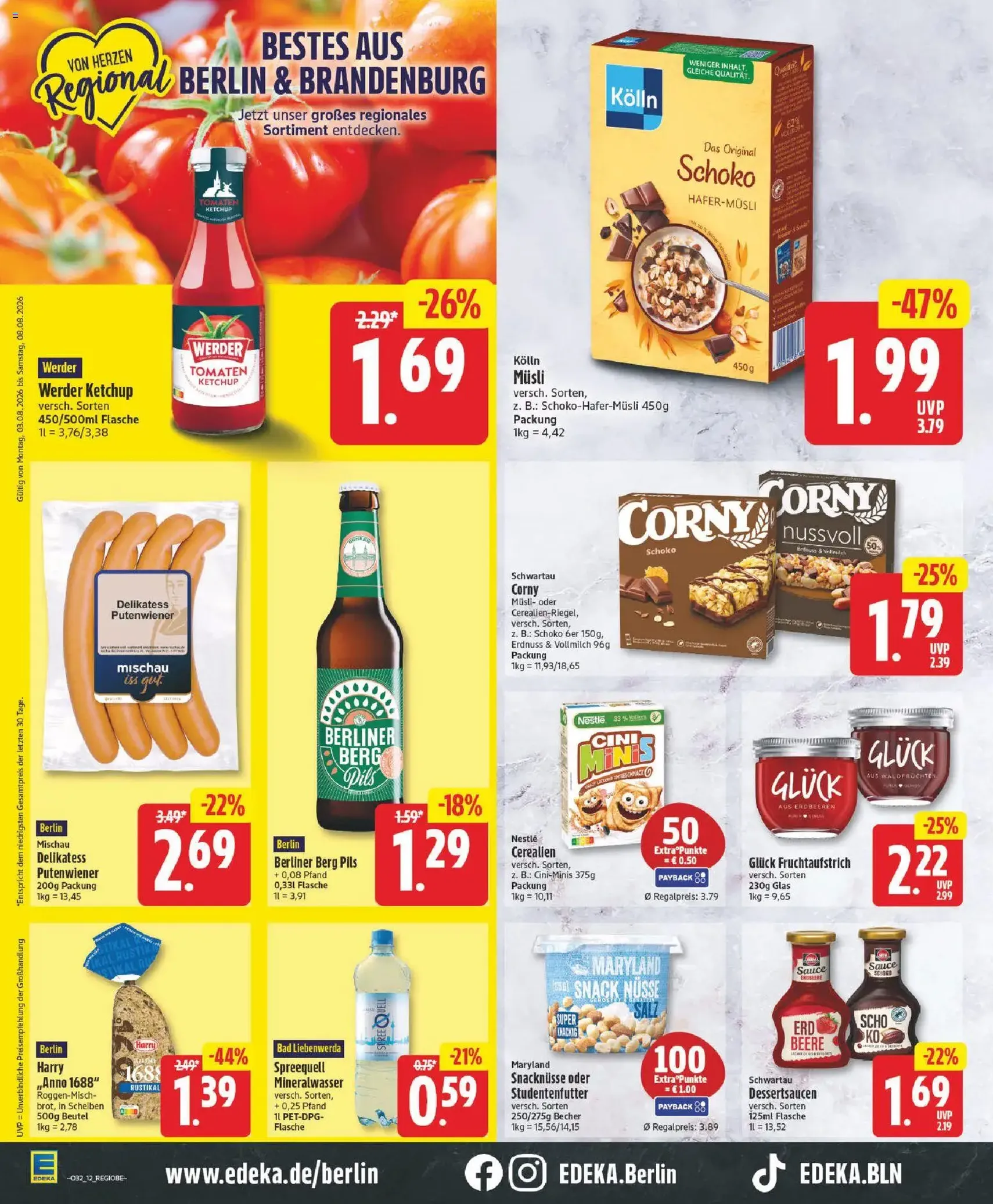 Edeka Prospekt - Gültiger Prospekt ab 03.08.2026, Seite 12 von insgesamt 27