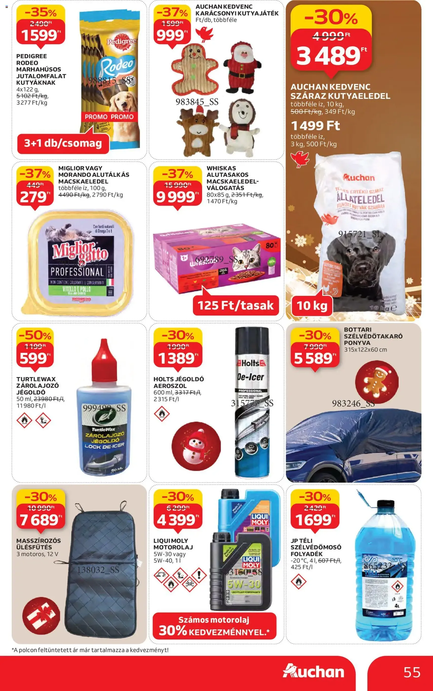 Auchan Akciós újság - 2025.12.11. érvényes szórólap 55 oldal 76 oldalból