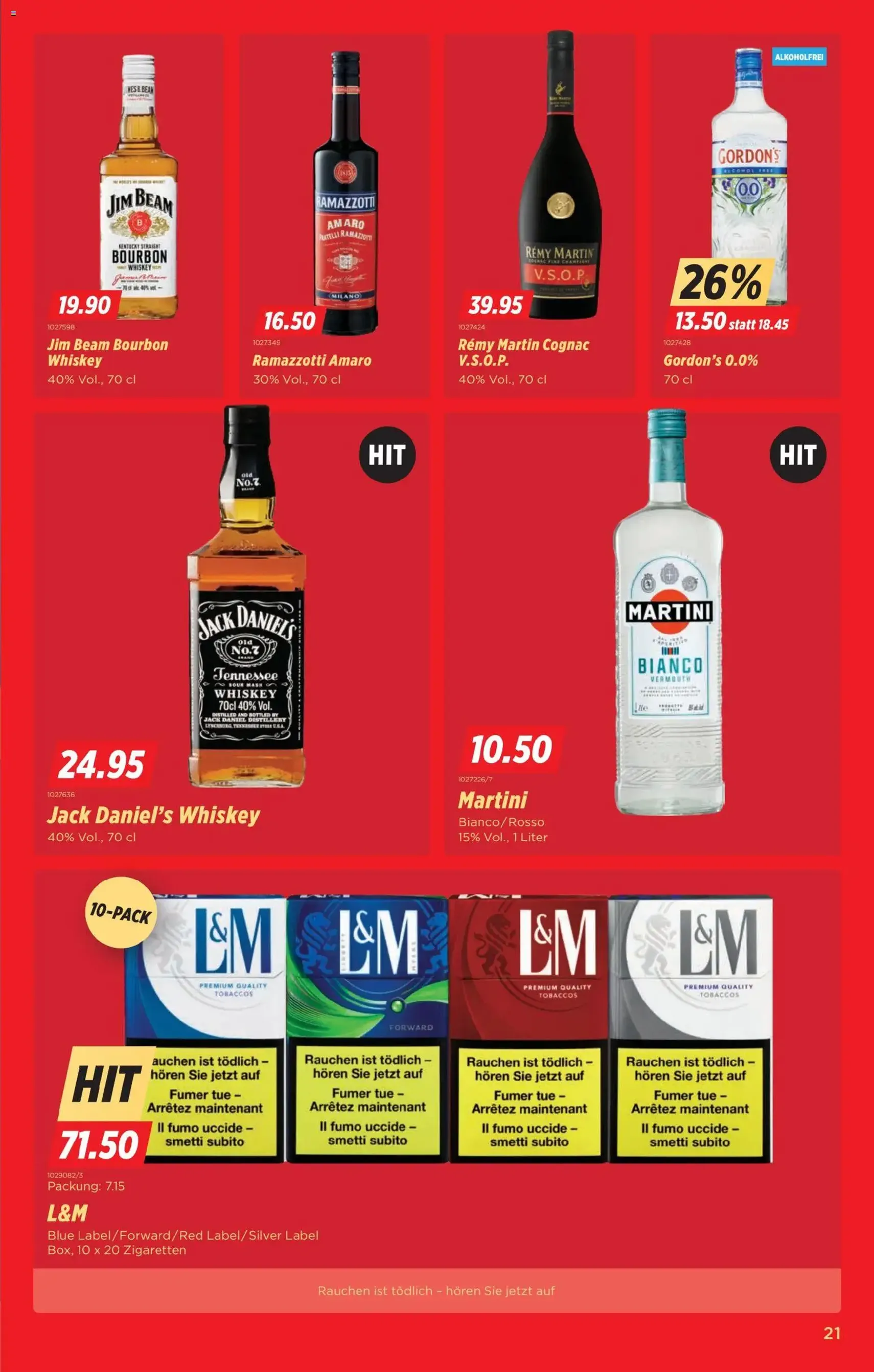 Denner Aktionen - Gültiger Prospekt ab 09.12.2025, Seite 21 von insgesamt 24