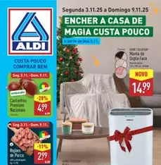 Aldi folheto - pré-visualização do folheto, válido a partir de 03/11/2025