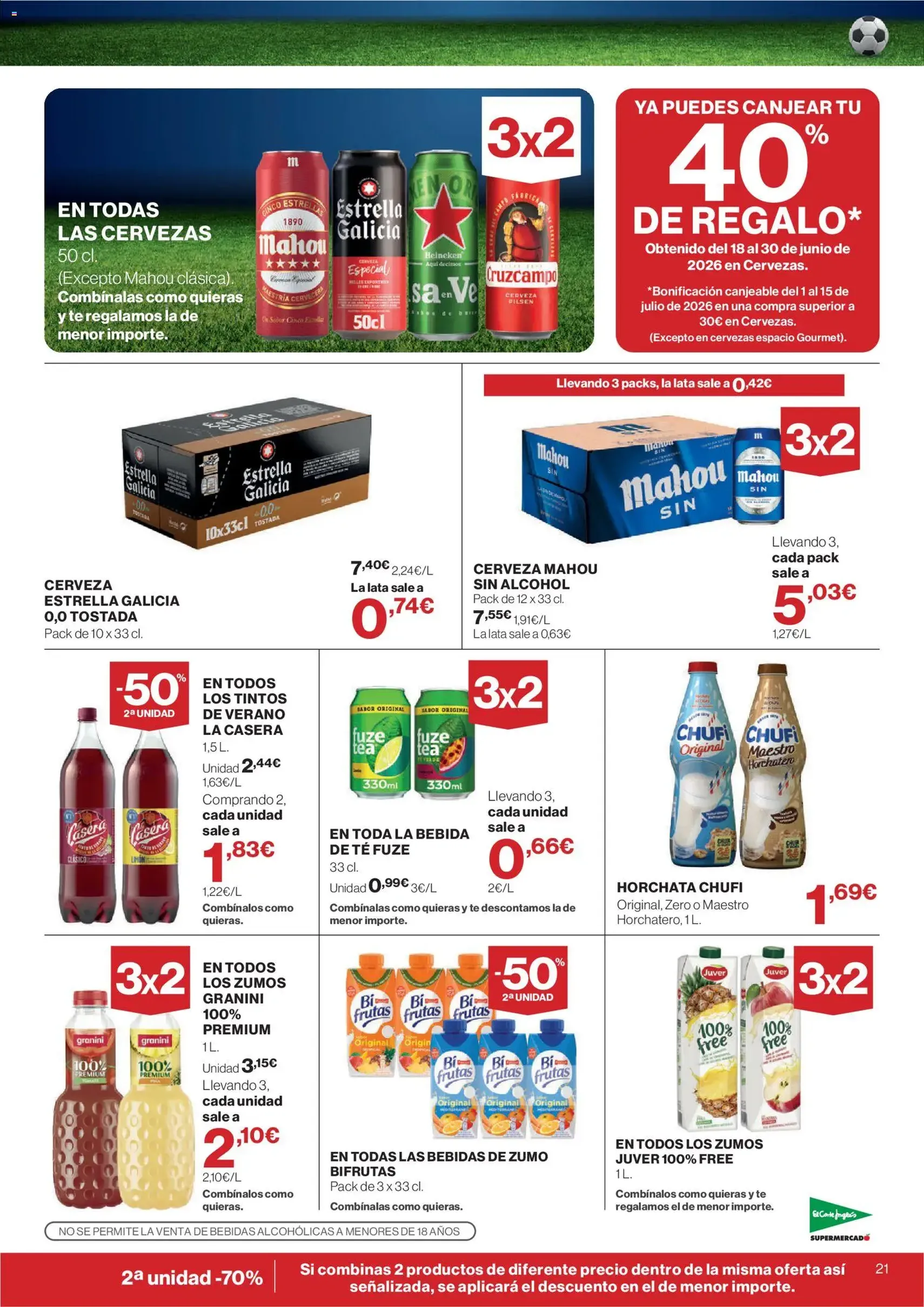 El Corte Inglés ofertas - folleto válido desde 01/07/2026 página 21 de 32