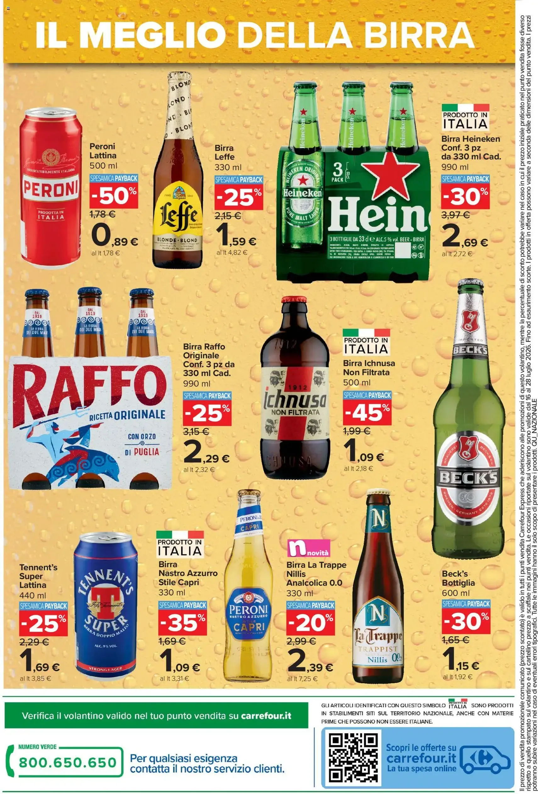 Carrefour volantino - volantino valido dal 16/07/2026 pagina 10 di 10