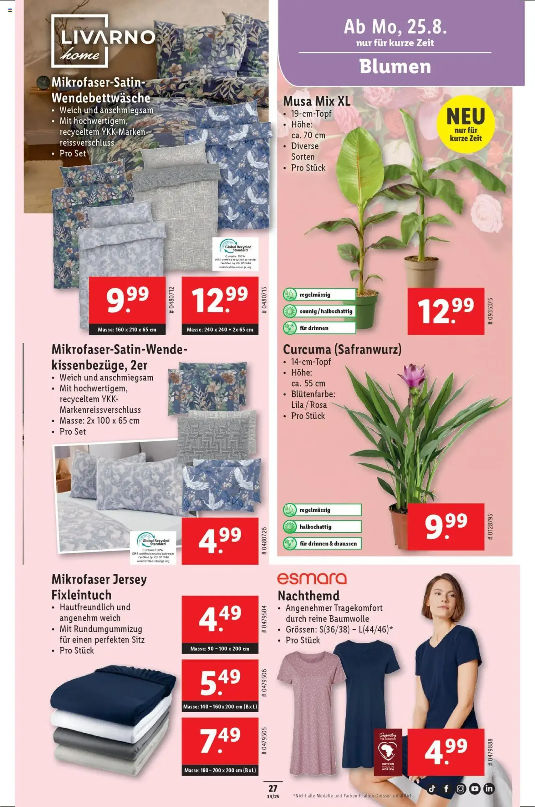 Lidl Aktionen - Gültiger Prospekt ab 21.08.2025, Seite 29 von insgesamt 34