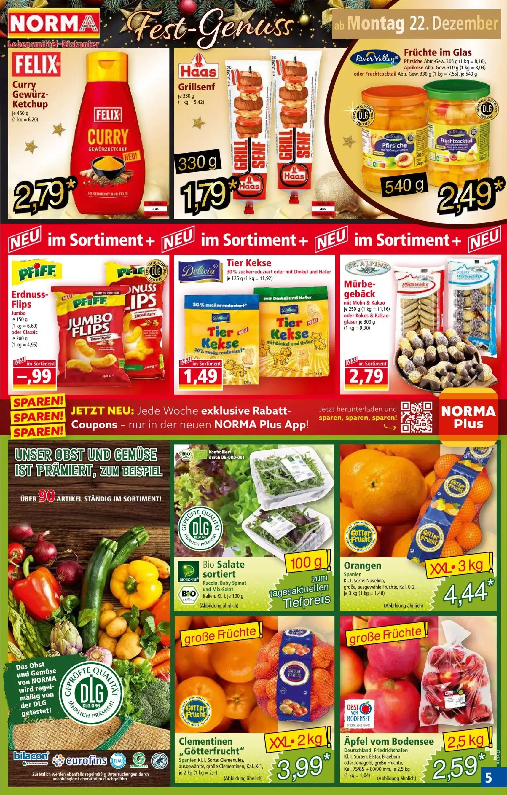 Norma Flugblatt - Gültiger Prospekt ab 22.12.2025, Seite 5 von insgesamt 12