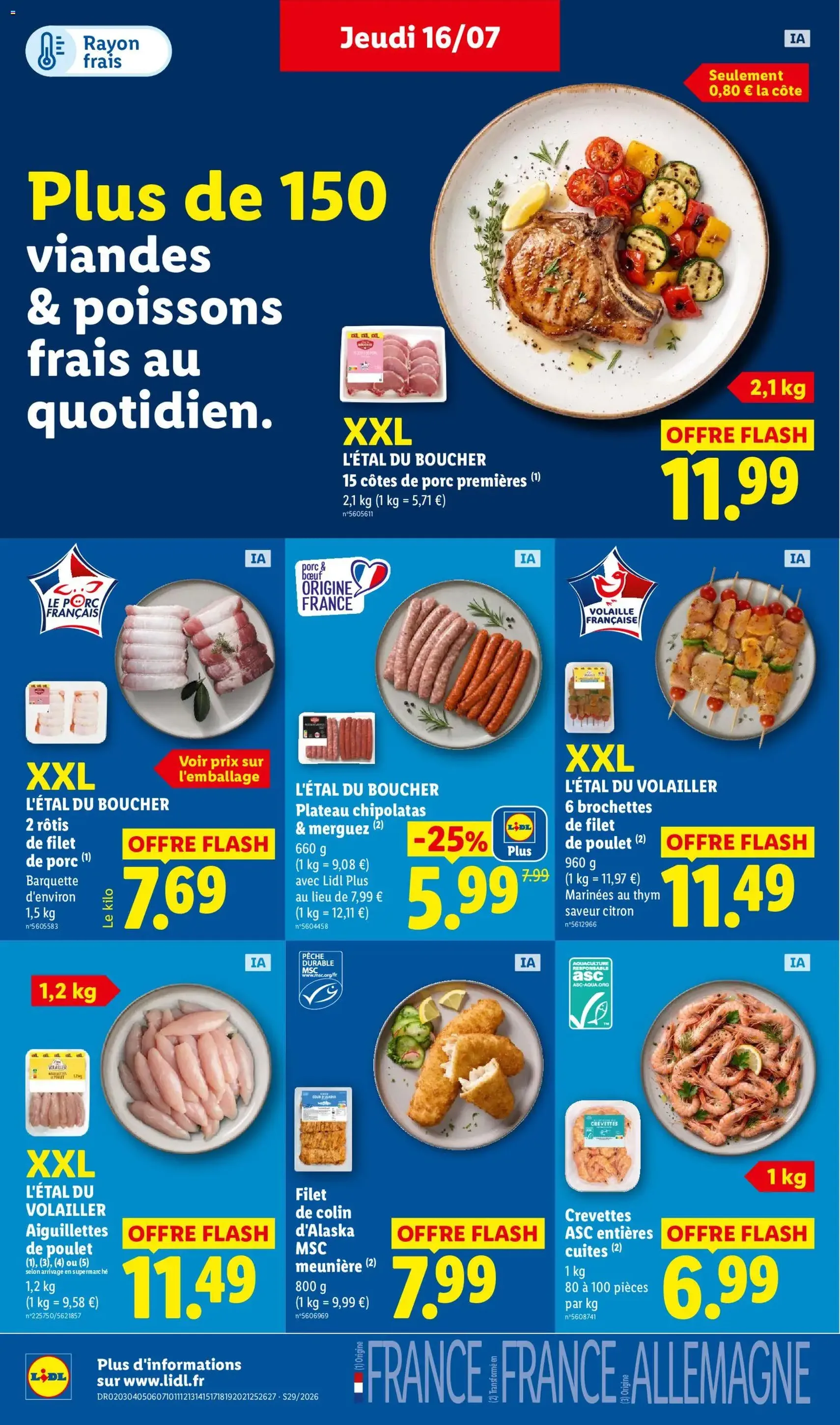 LIDL catalogue - brochure valable à partir du 16/07/2026, page 6 sur 61
