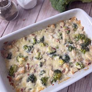 Recipe preview Baked chicken breasts with cheese and cream