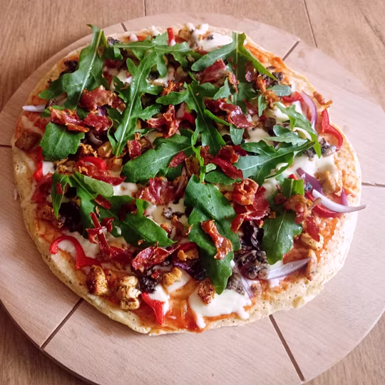 Podgląd przepisu Pizza z serków wiejskich