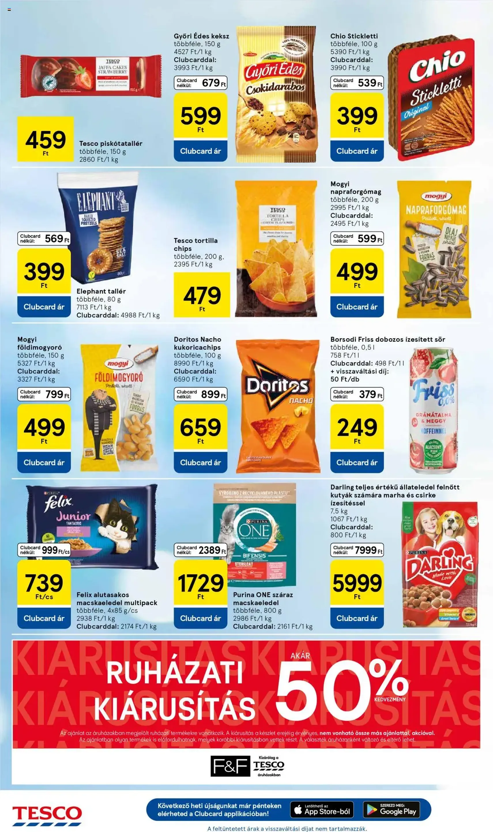 Tesco Hipermarket - Akciós újság - 2025.07.31. érvényes szórólap 6 oldal 32 oldalból Tesco Hipermarket - Akciós újság - 2025.07.31. érvényes szórólap 6 oldal 32 oldalból