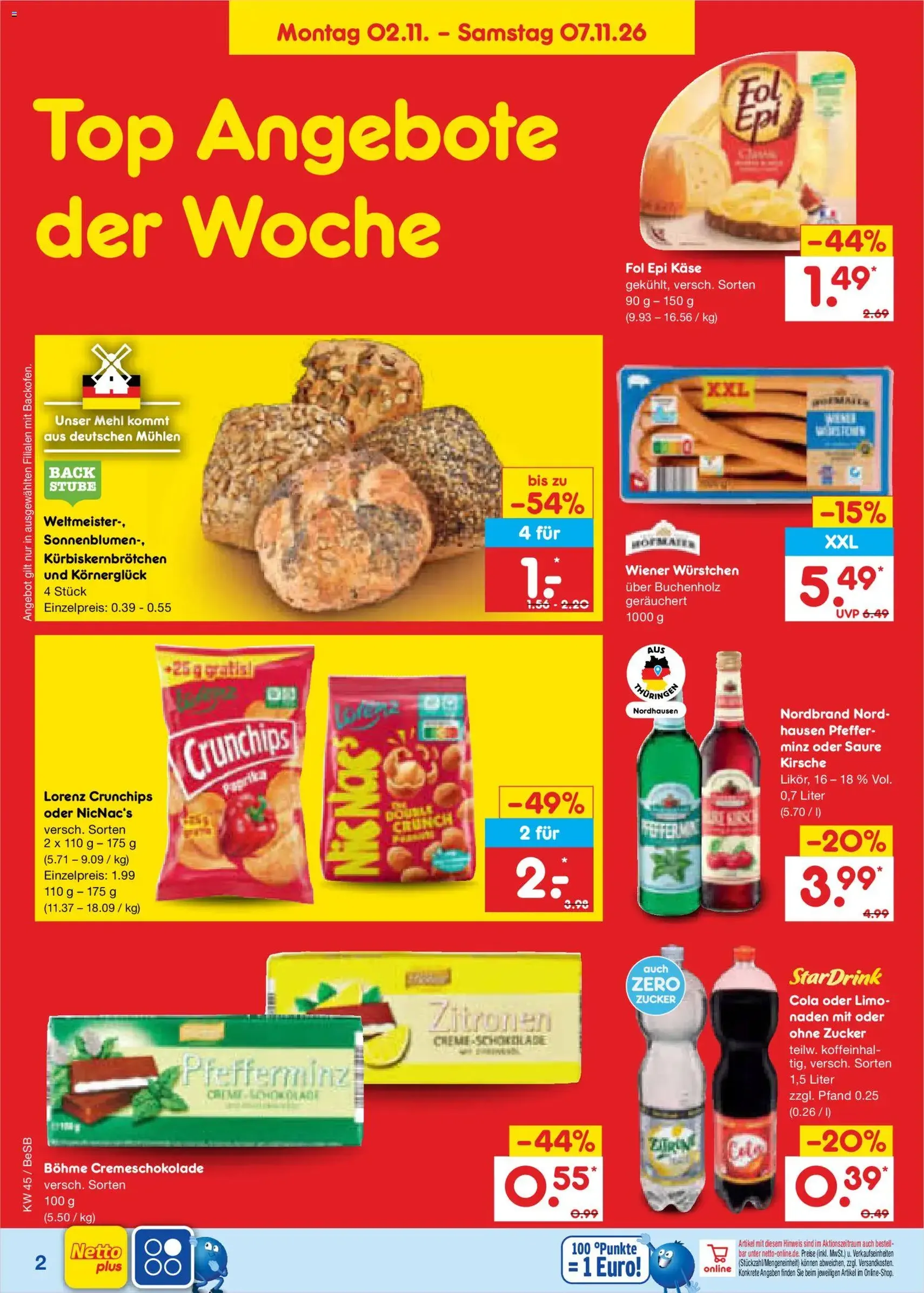 Netto Marken-Discount Prospekt - Gültiger Prospekt ab 02.11.2026, Seite 2 von insgesamt 70