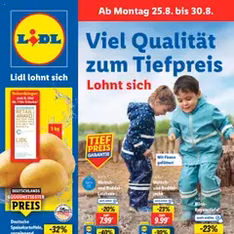 Lidl Prospekt - Prospekt Vorschau gültig ab 25.08.2025