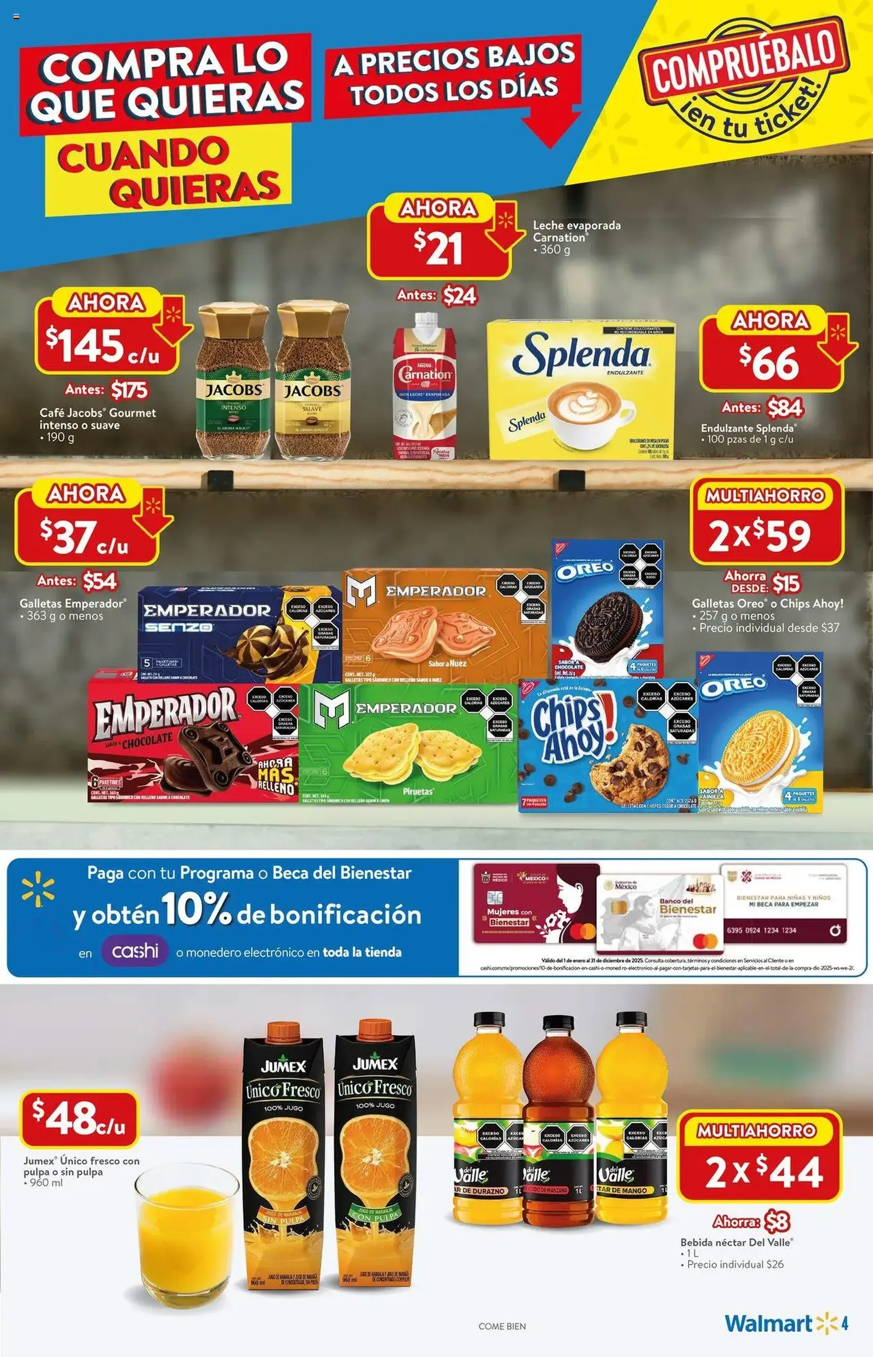 Walmart catálogo Verano - folleto válido desde 24/07/2025 página 4 de 28 Walmart catálogo Verano - folleto válido desde 24/07/2025 página 4 de 28