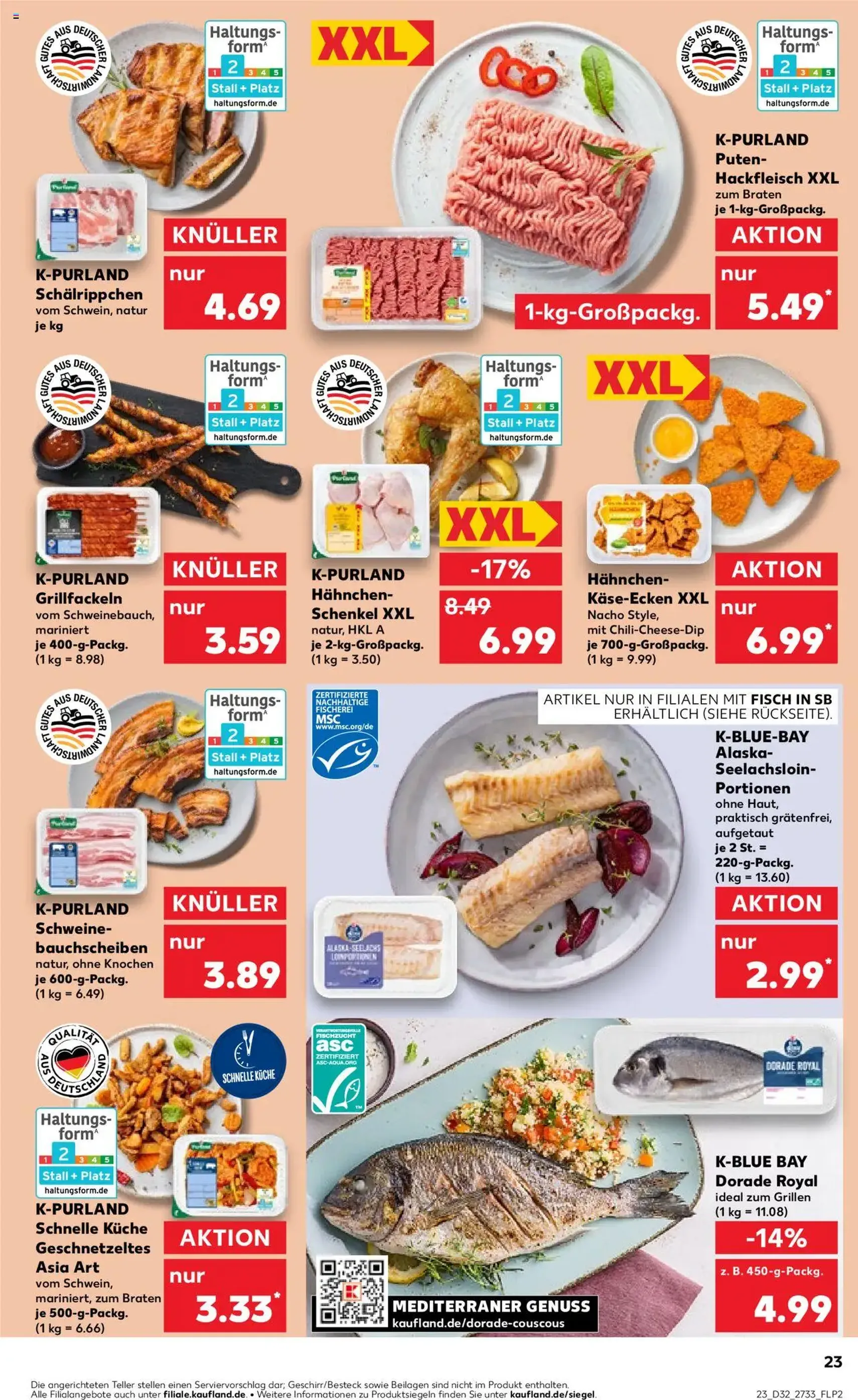 Kaufland Prospekt - Gültiger Prospekt ab 07.08.2025, Seite 23 von insgesamt 60 Kaufland Prospekt - Gültiger Prospekt ab 07.08.2025, Seite 23 von insgesamt 60