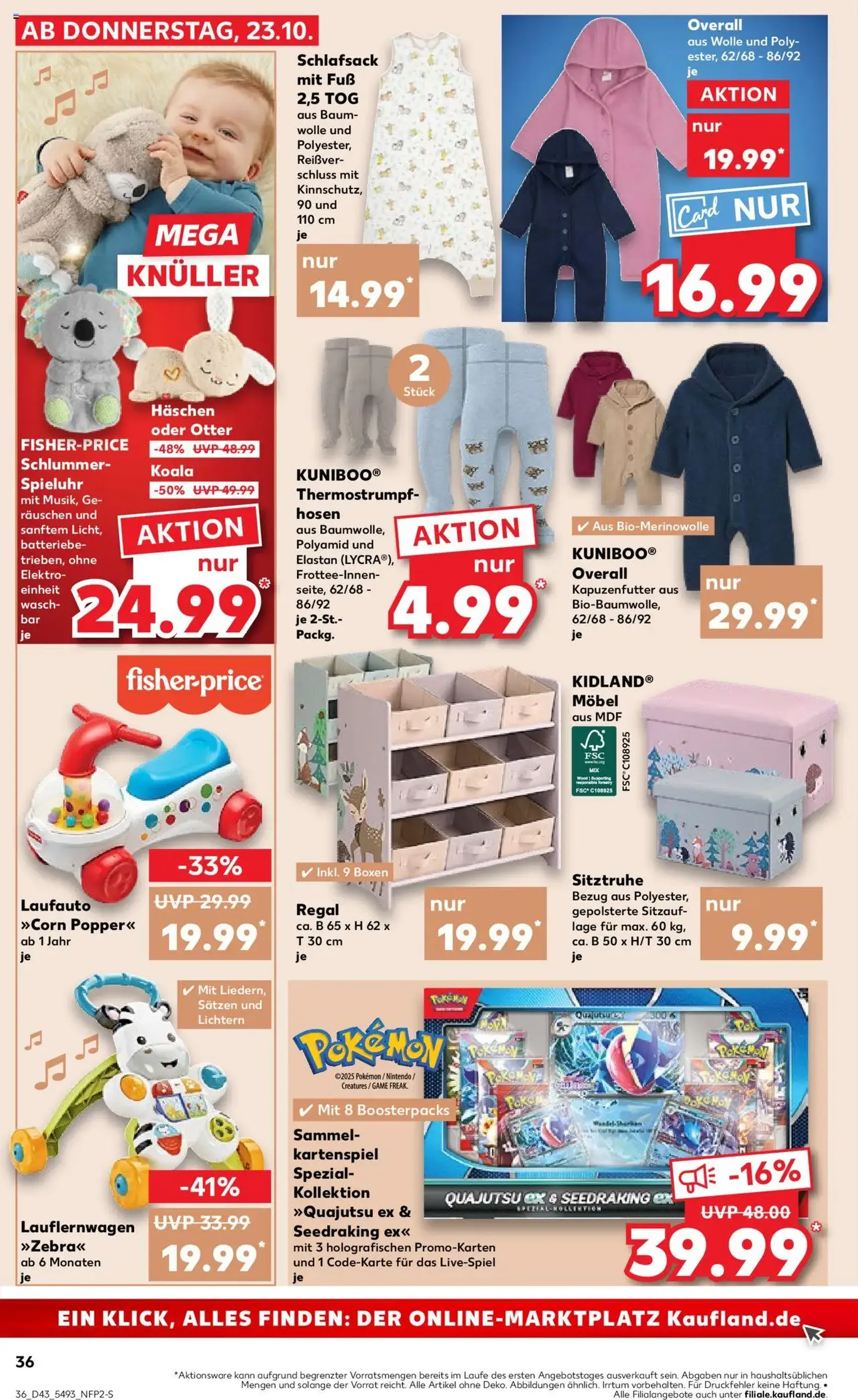 Kaufland Prospekt - Gültiger Prospekt ab 23.10.2025, Seite 36 von insgesamt 61 Kaufland Prospekt - Gültiger Prospekt ab 23.10.2025, Seite 36 von insgesamt 61