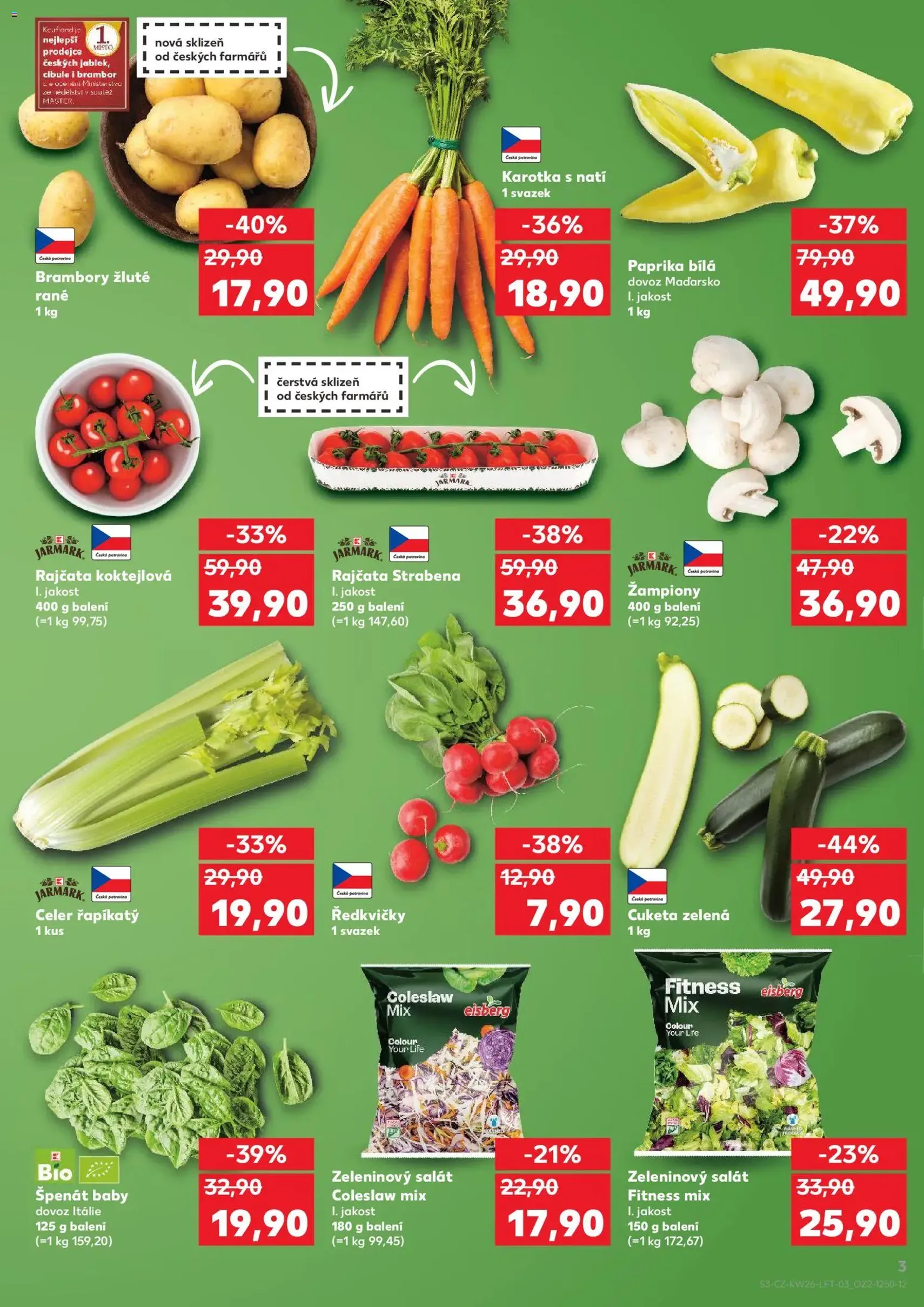 Kaufland leták - platný leták od 24.06.2026 strana 3 z 54