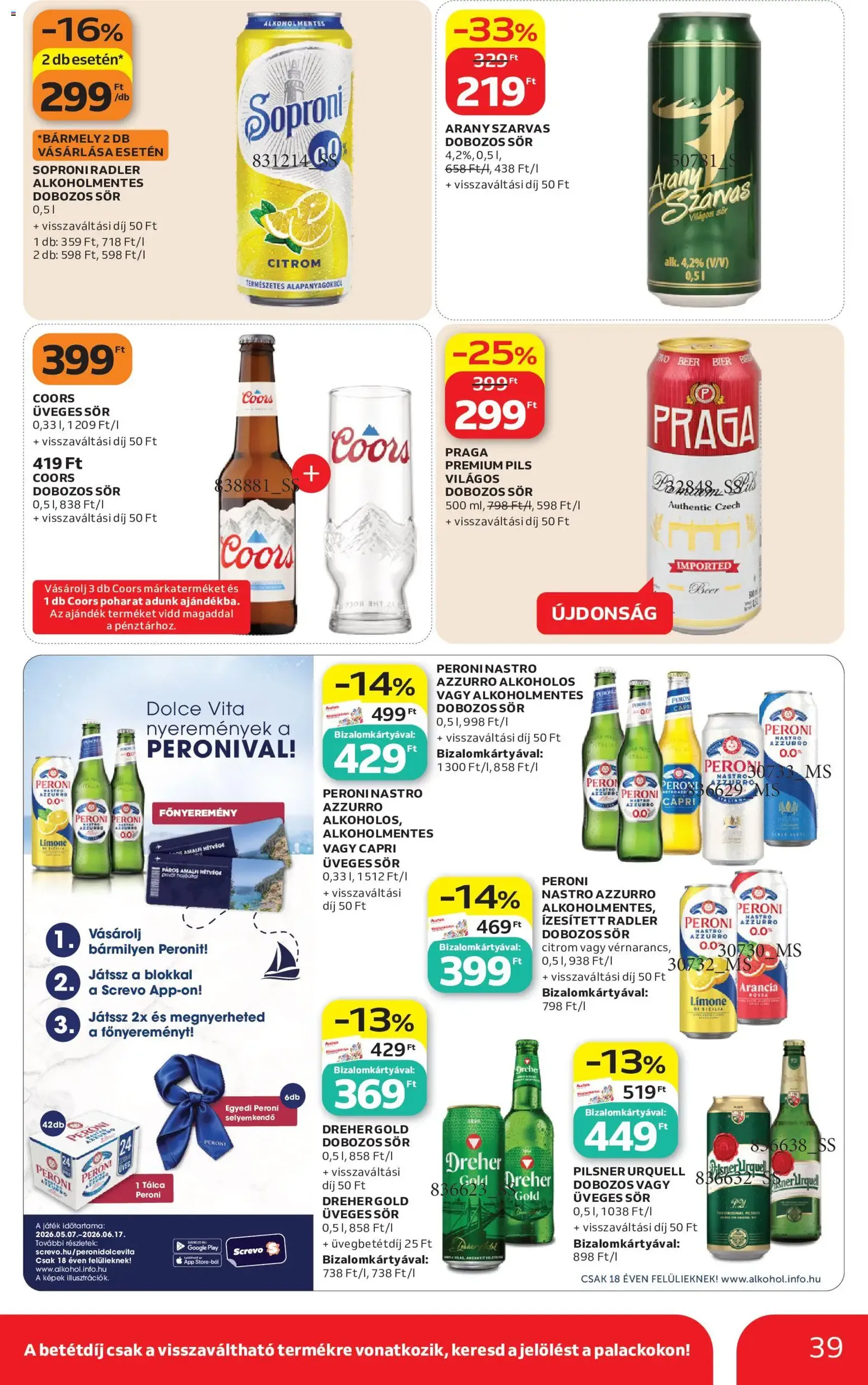 Auchan akciós újság - 2026.05.21. érvényes szórólap 39 oldal 52 oldalból