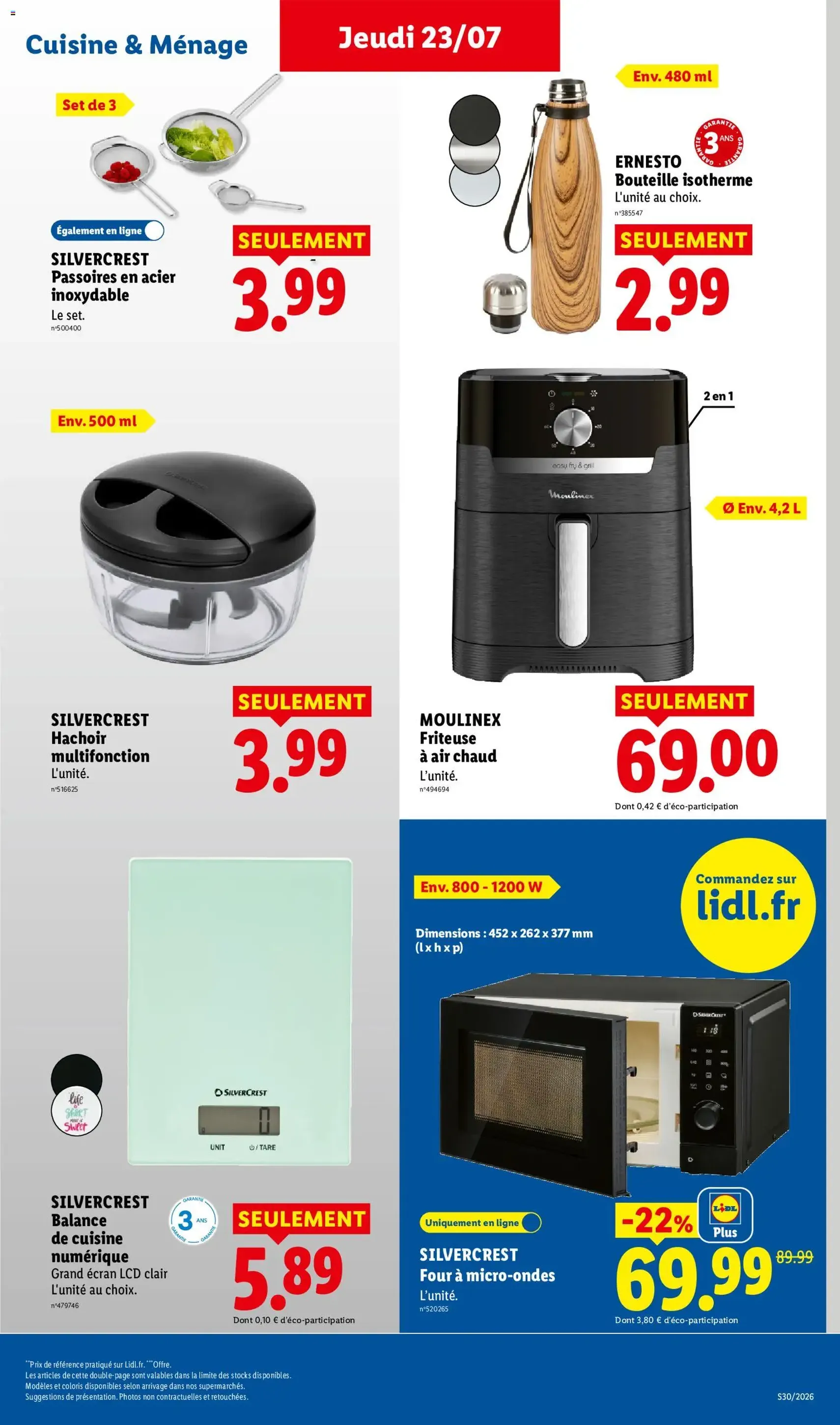 LIDL catalogue - brochure valable à partir du 23/07/2026, page 43 sur 64