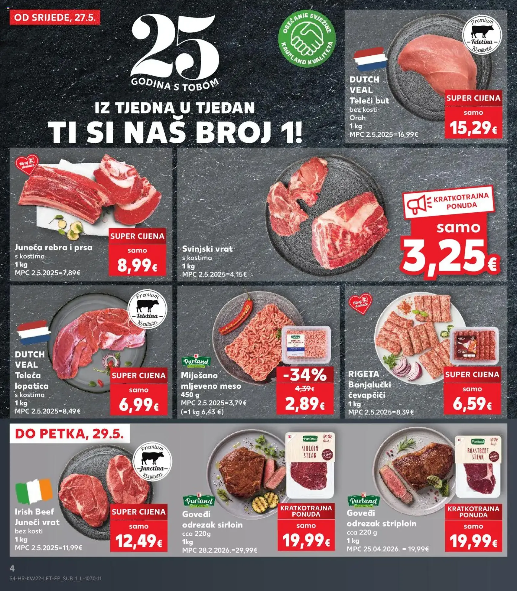 Kaufland HR akciós újság - 2026.05.27. érvényes szórólap 4 oldal 32 oldalból