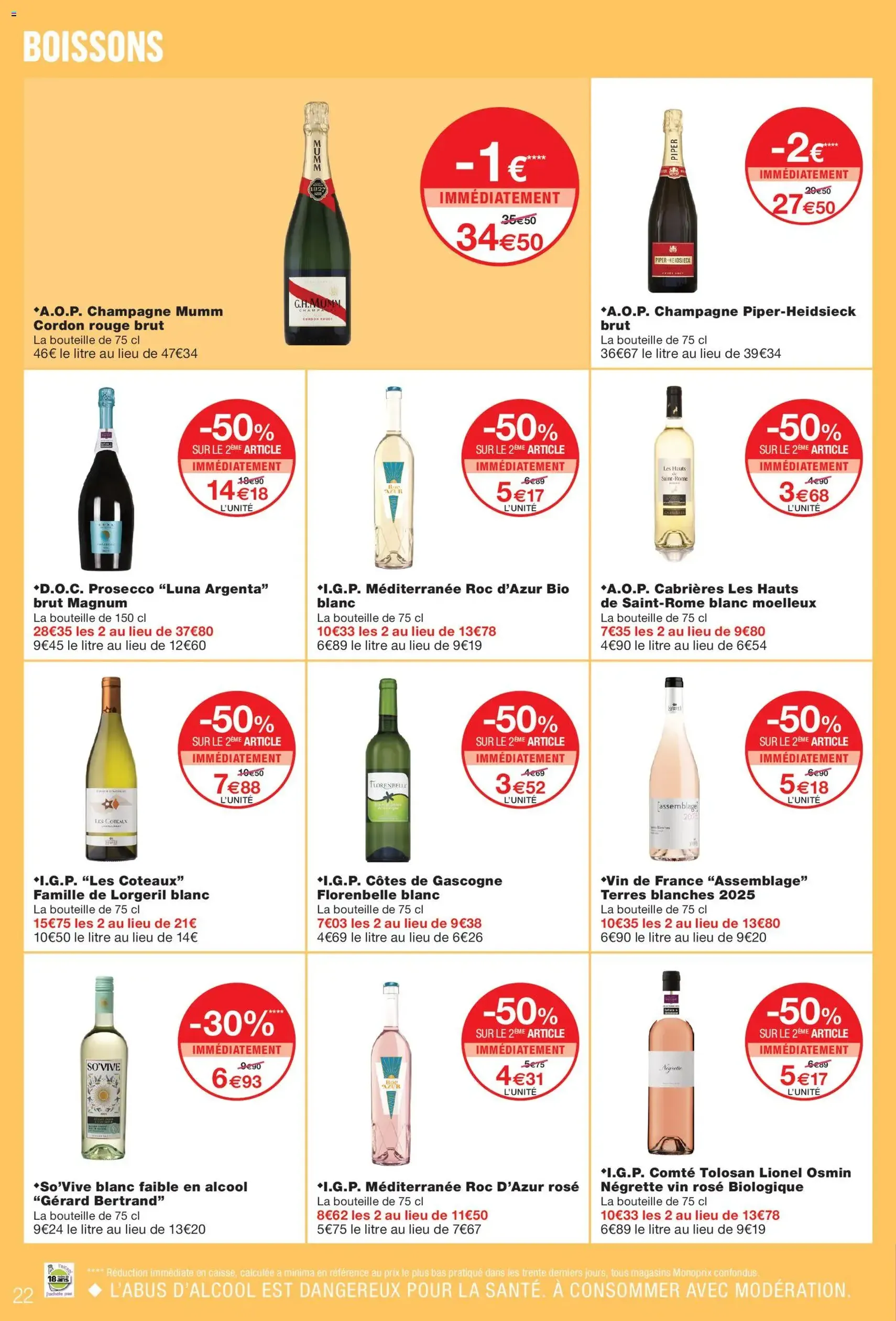 Monoprix catalogue - brochure valable à partir du 14/07/2026, page 22 sur 48