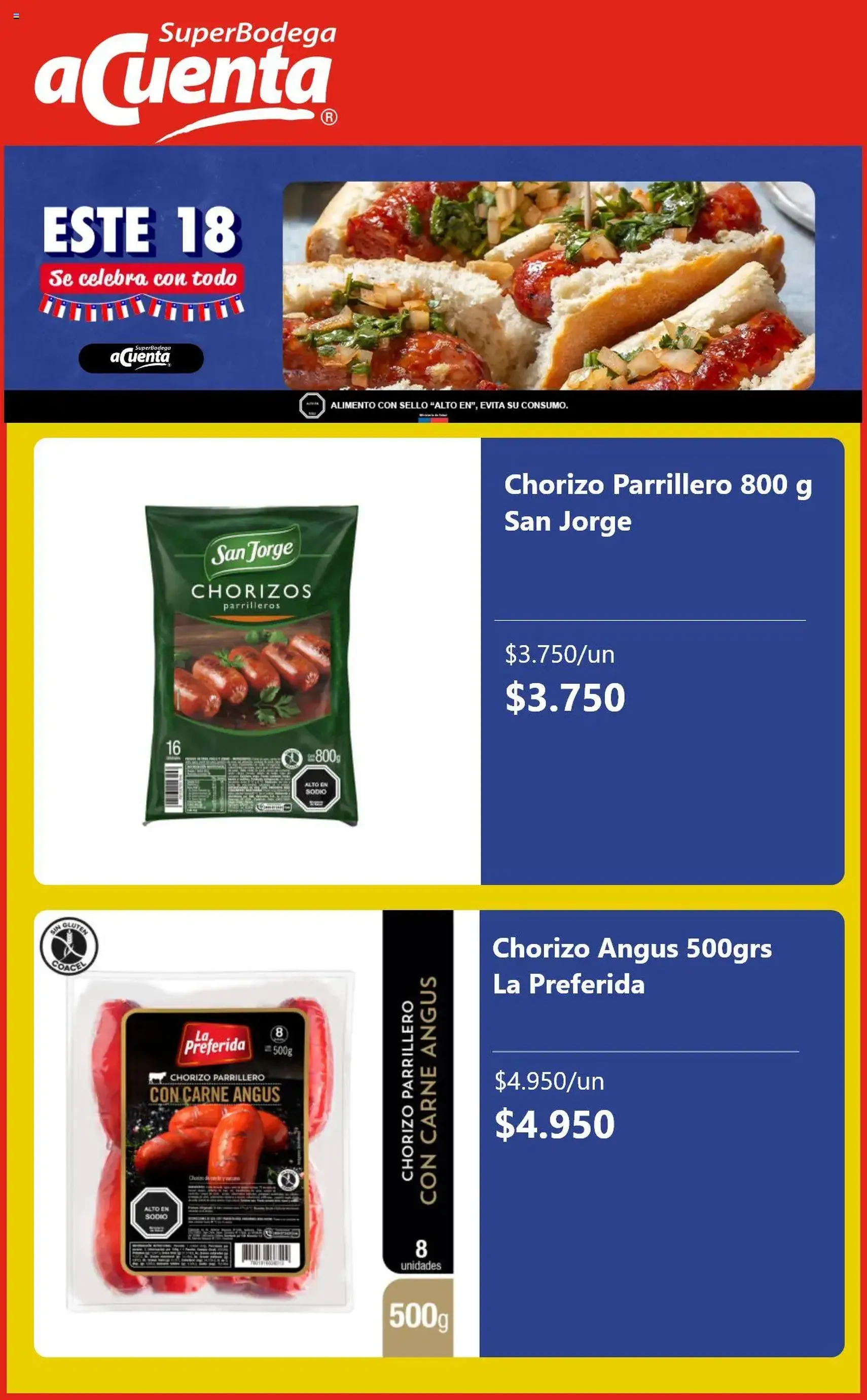 Super Bodega aCuenta ofertas - folleto válido desde 10.09.2025 página 4 de 5