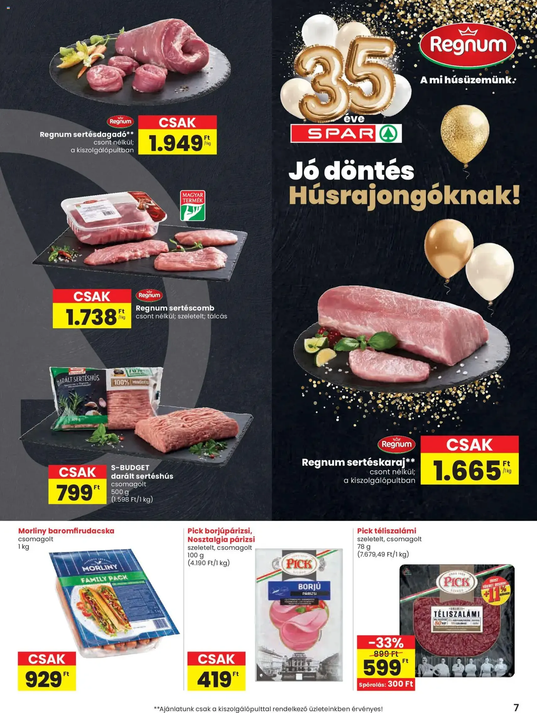 Spar Akciós újság - 2026.02.26. érvényes szórólap 7 oldal 20 oldalból