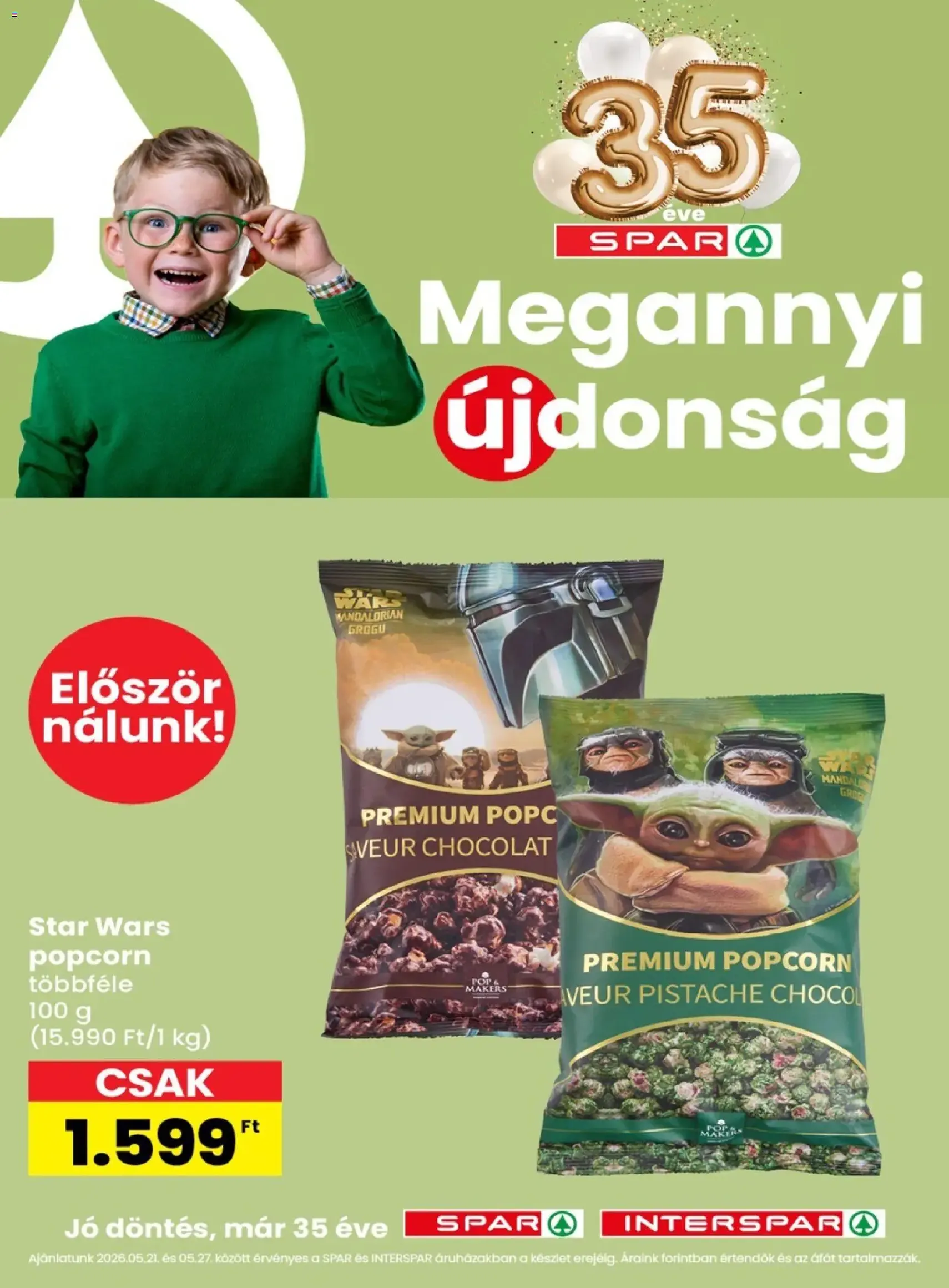 Spar akciós újság - 2026.05.21. érvényes szórólap 2 oldal 48 oldalból