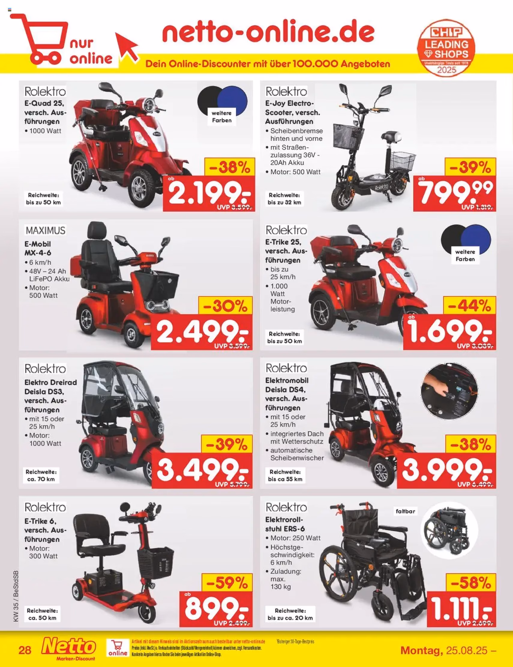 Netto Marken-Discount Prospekt - Gültiger Prospekt ab 25.08.2025, Seite 42 von insgesamt 65