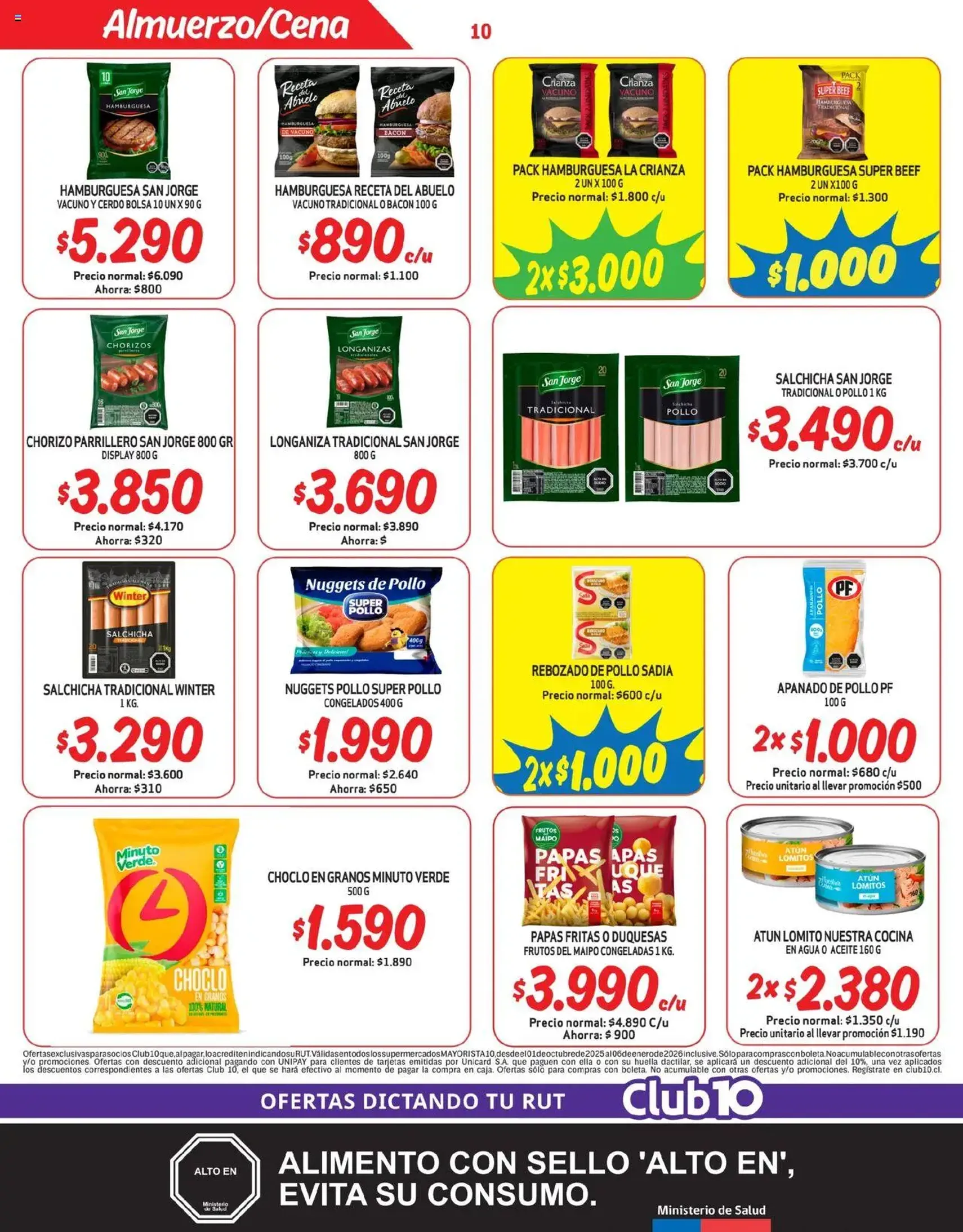 Mayorista 10 Ofertas - folleto válido desde 29.09.2025 página 10 de 21 Mayorista 10 Ofertas - folleto válido desde 29.09.2025 página 10 de 21