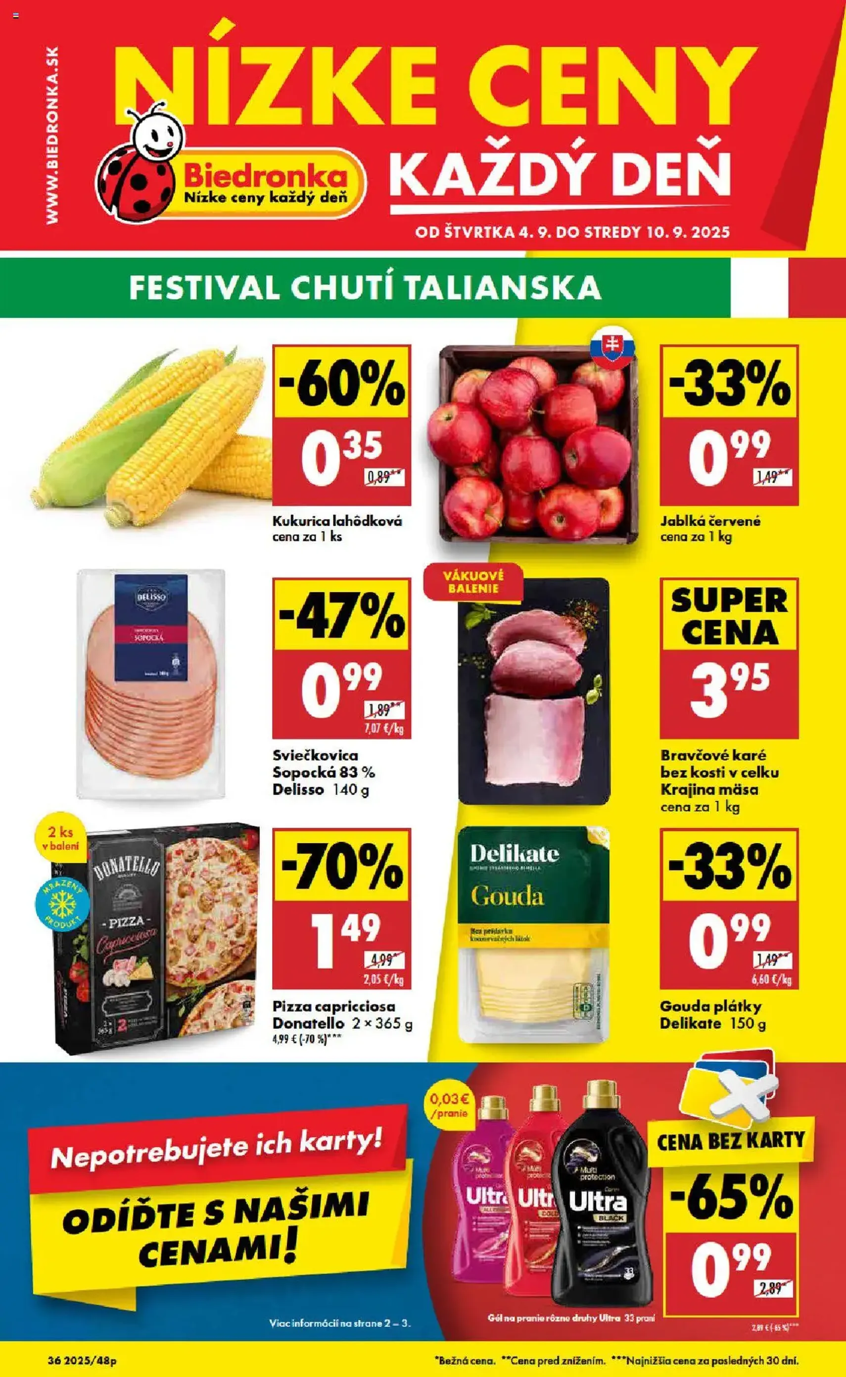 Biedronka leták - platný leták od 04.09.2025 strana 1 z 48 Biedronka leták - platný leták od 04.09.2025 strana 1 z 48