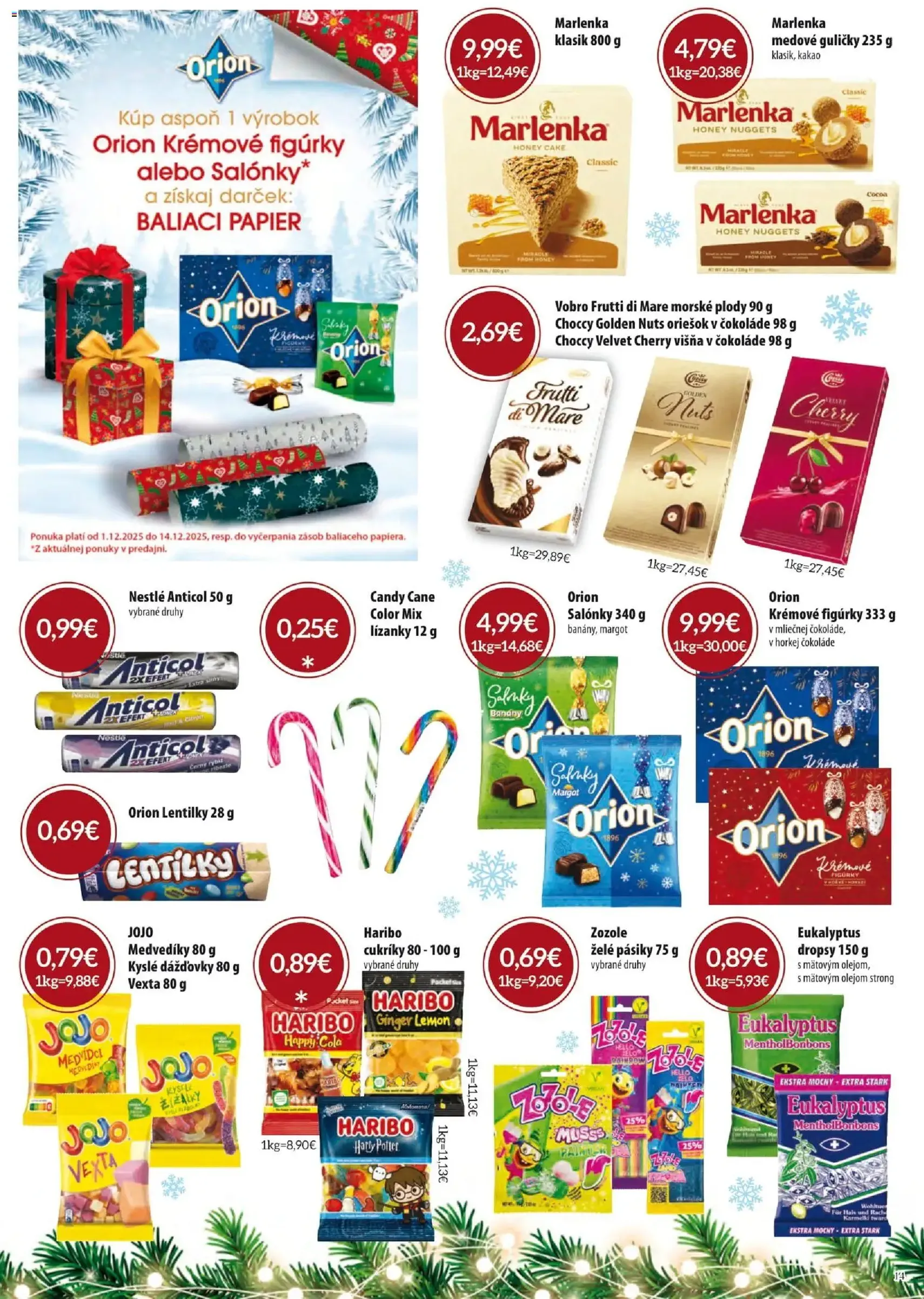 KARMEN CBA leták - platný leták od 01.12.2025 strana 14 z 32