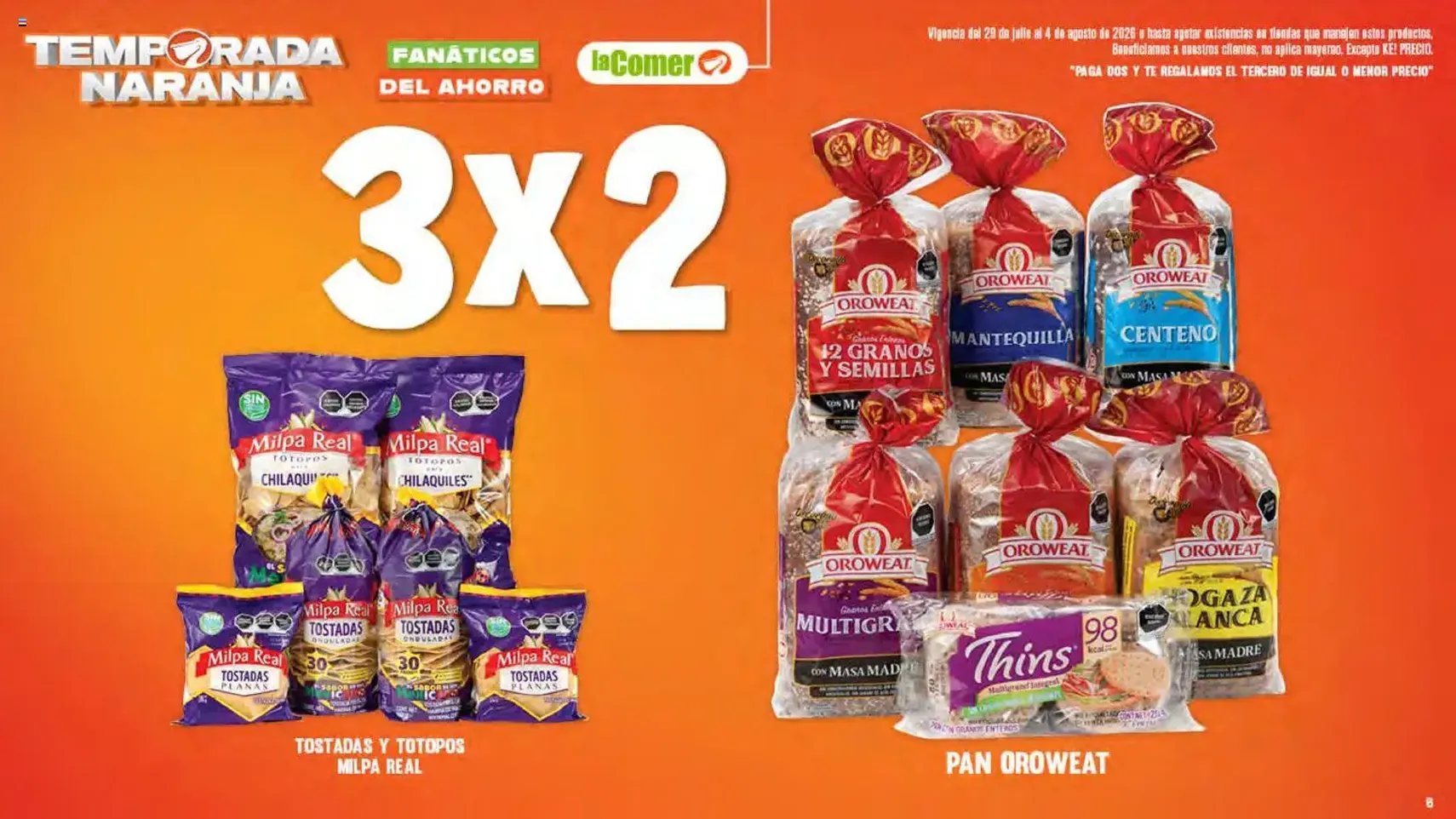 La Comer folleto - folleto válido desde 29/07/2026 página 6 de 40