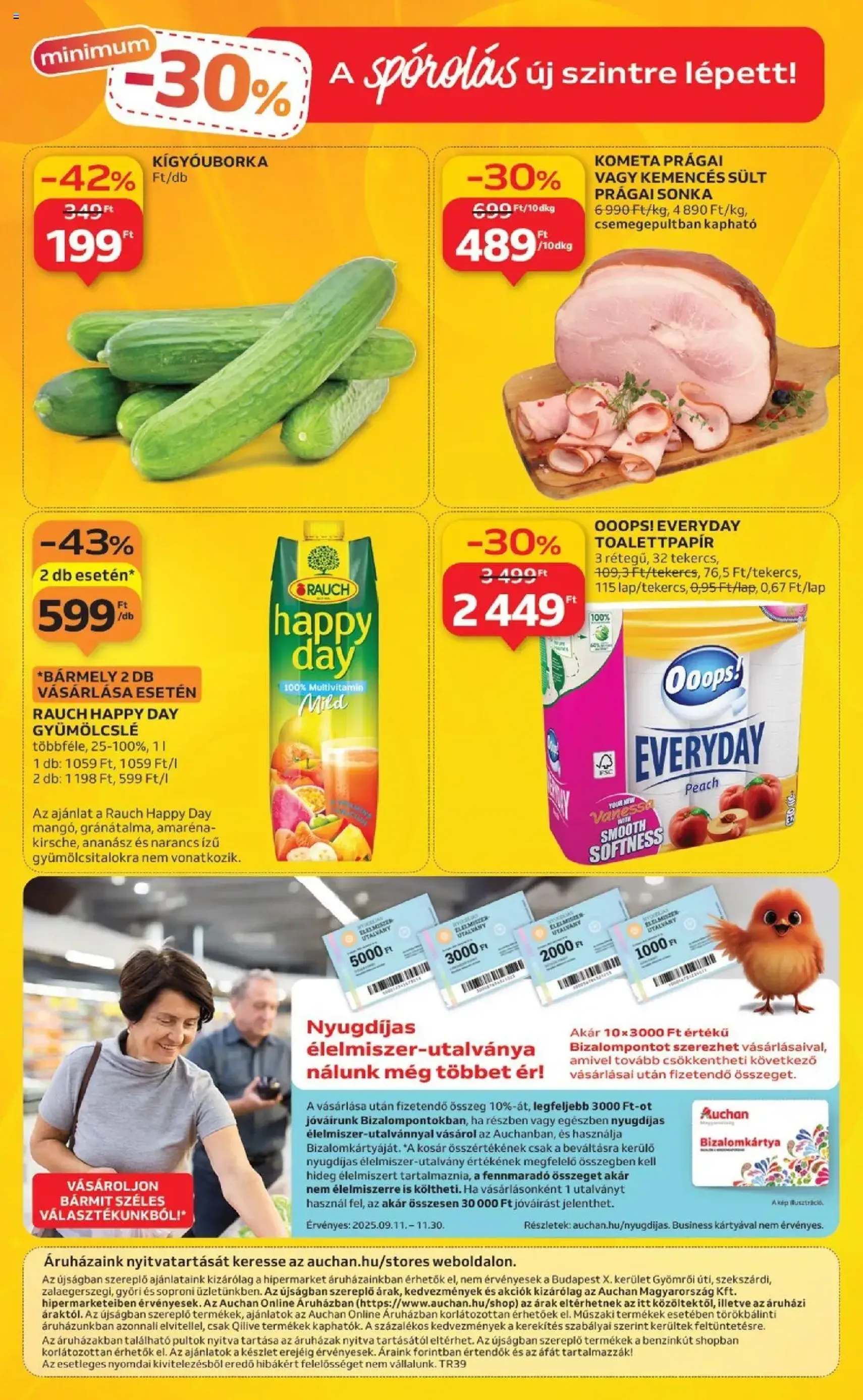 Auchan Akciós újság - 2025.09.25. érvényes szórólap 48 oldal 48 oldalból