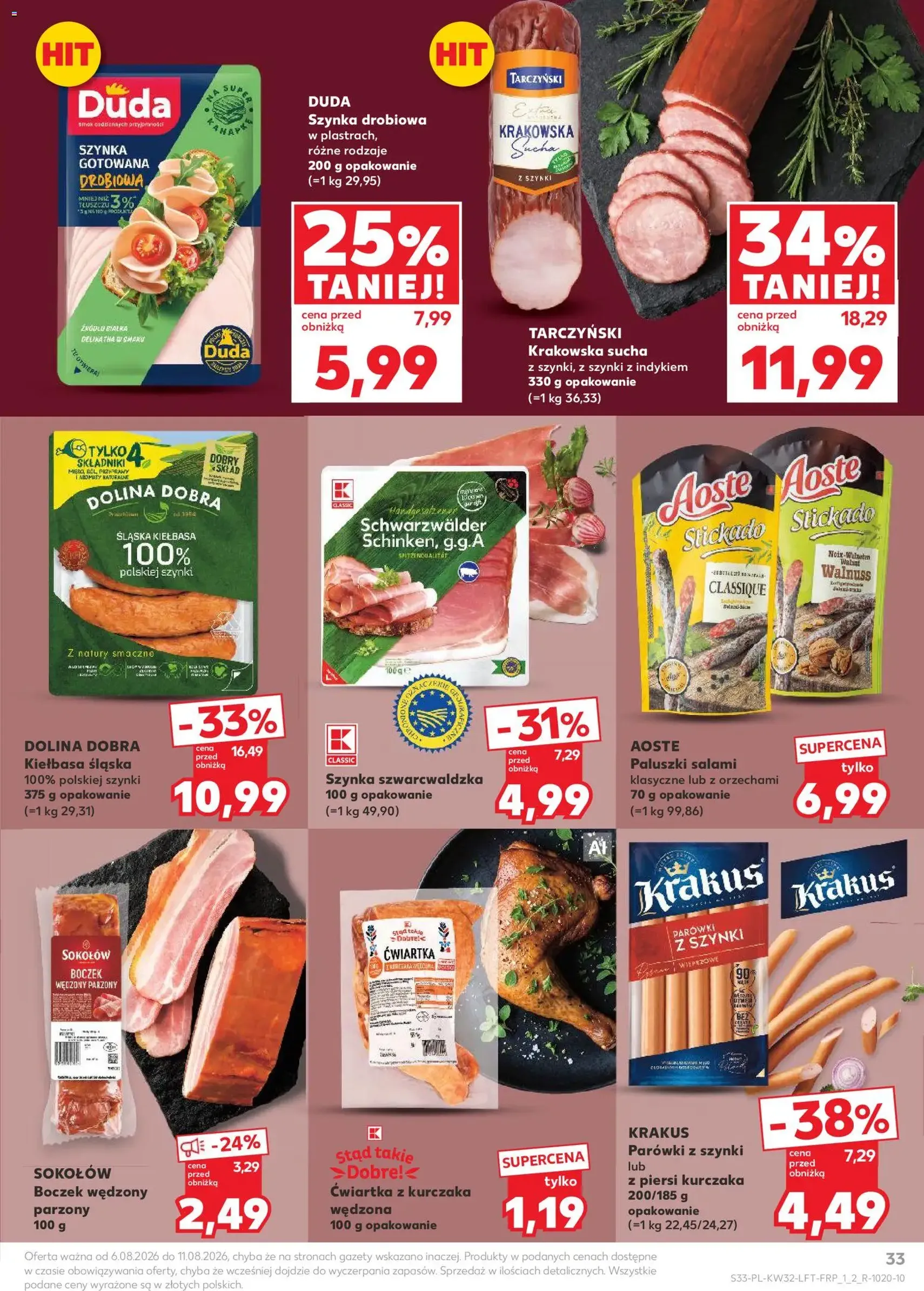 Kaufland gazetka - ważny gazetka od 06.08.2026 strona 33 z 62