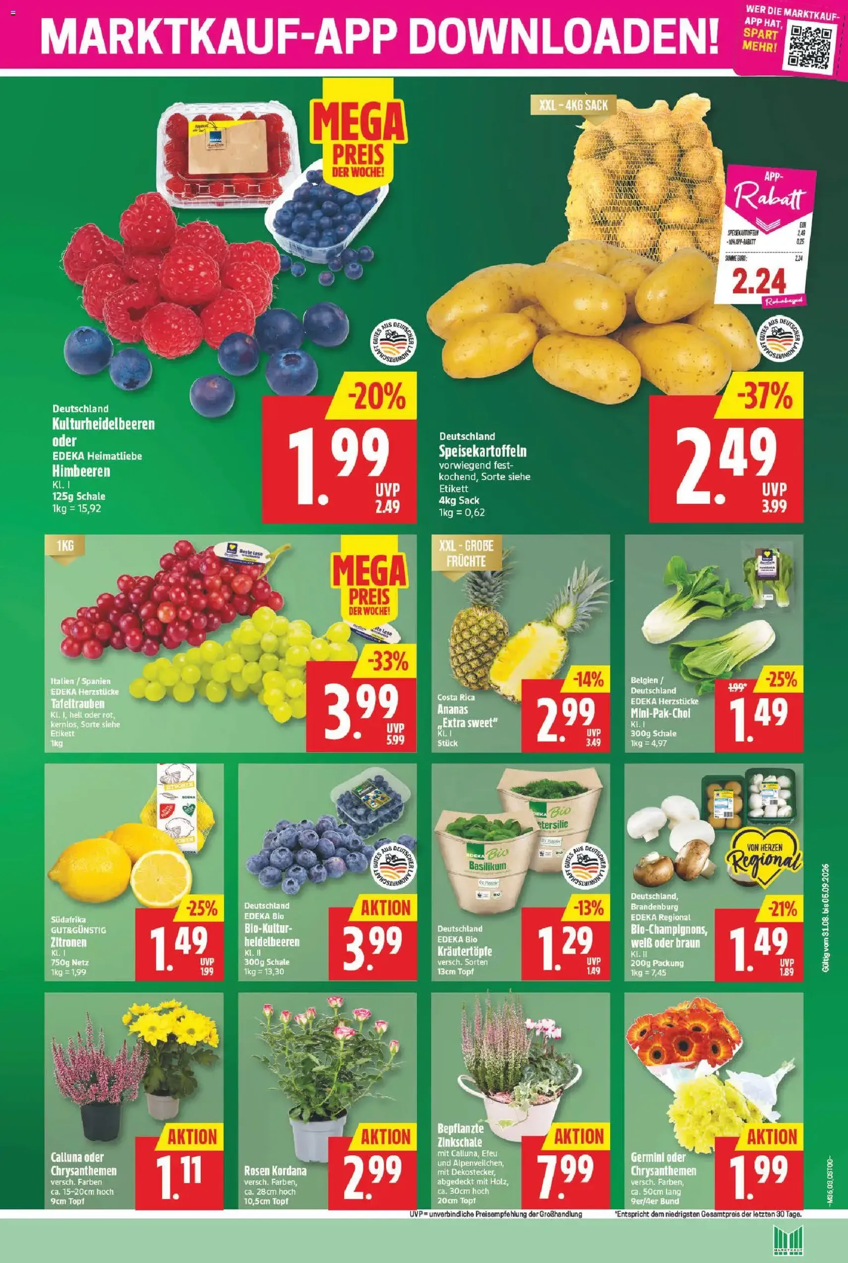 Marktkauf Prospekt - Gültiger Prospekt ab 31.08.2026, Seite 3 von insgesamt 31