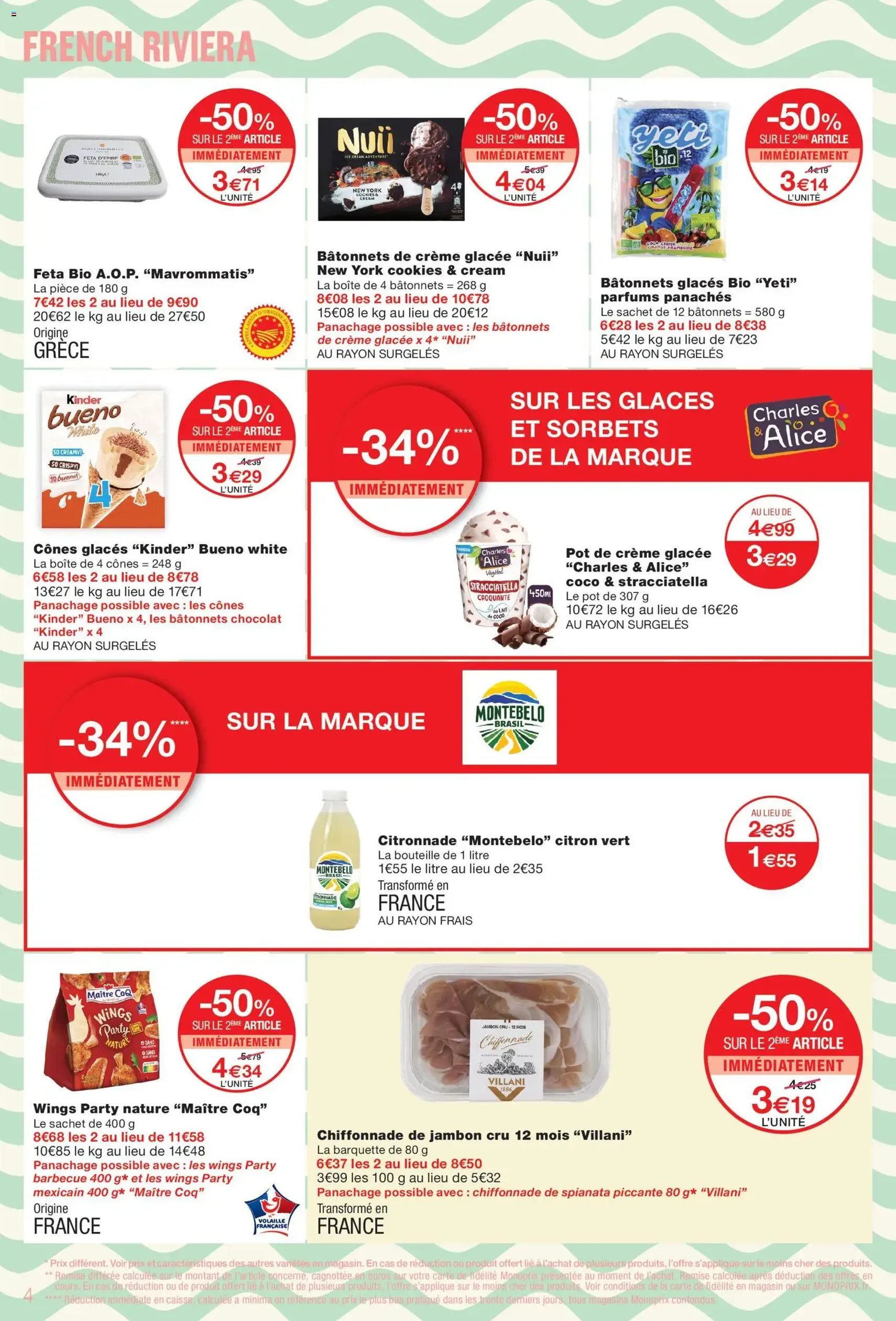 Monoprix catalogue - brochure valable à partir du 14/07/2026, page 4 sur 48