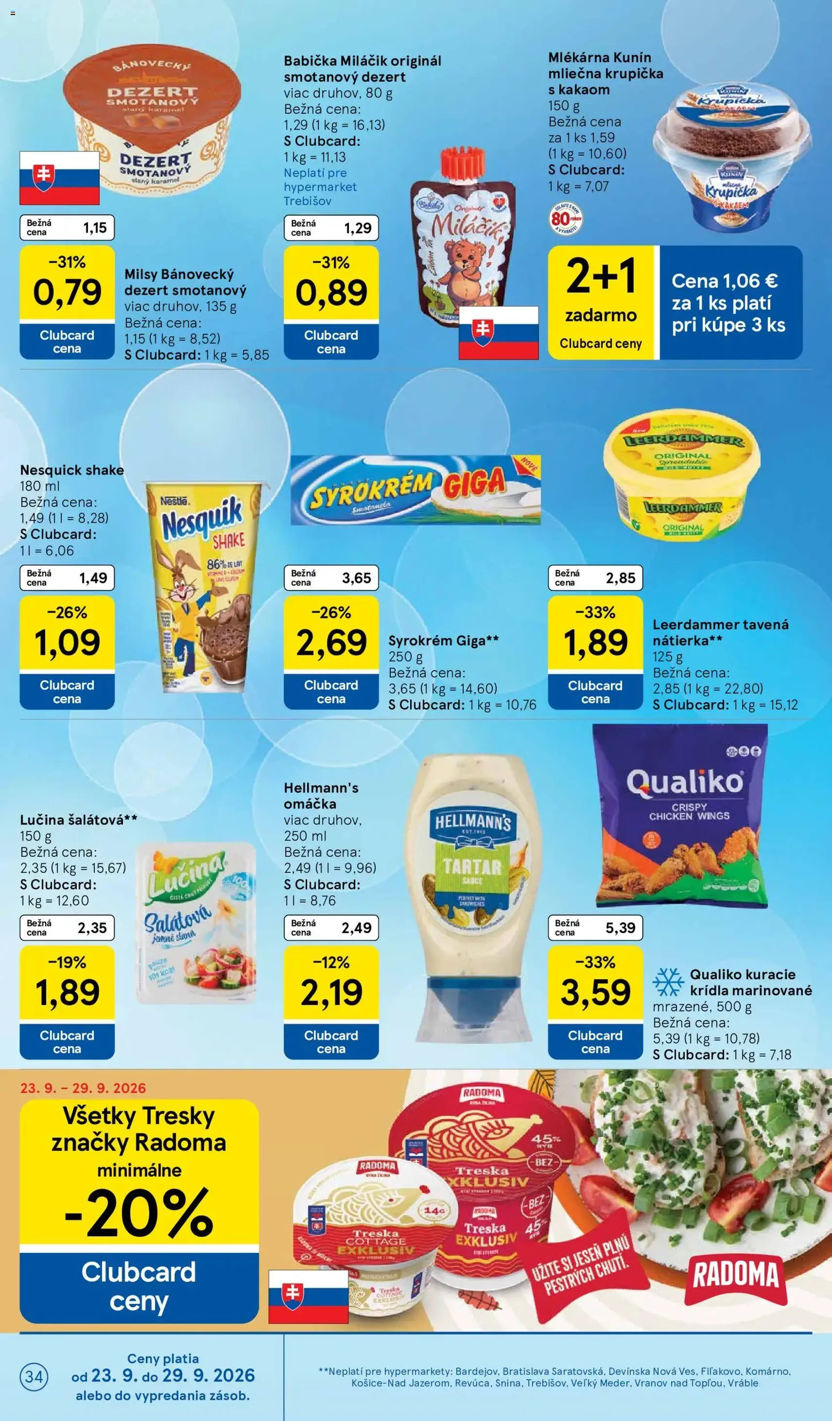 Tesco Hypermarket - leták - platný leták od 23.09.2026 strana 34 z 48