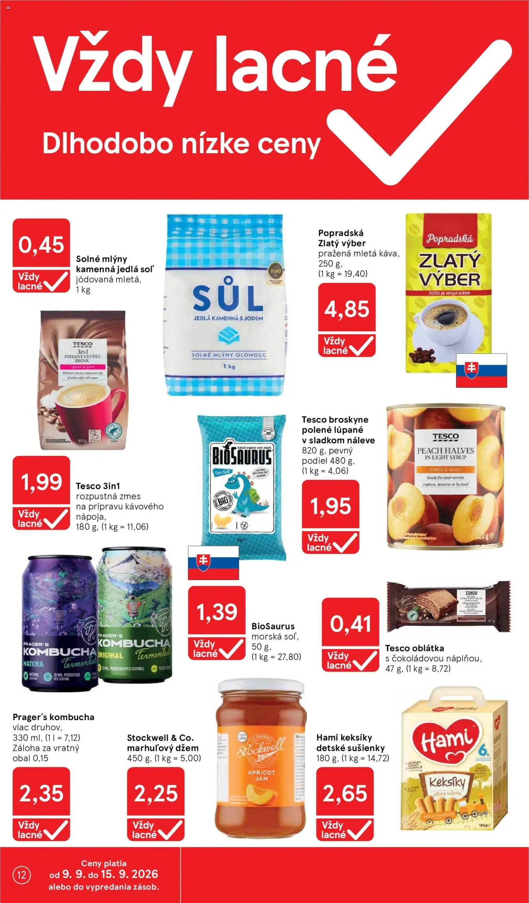 Tesco Hypermarket - leták - platný leták od 09.09.2026 strana 12 z 46