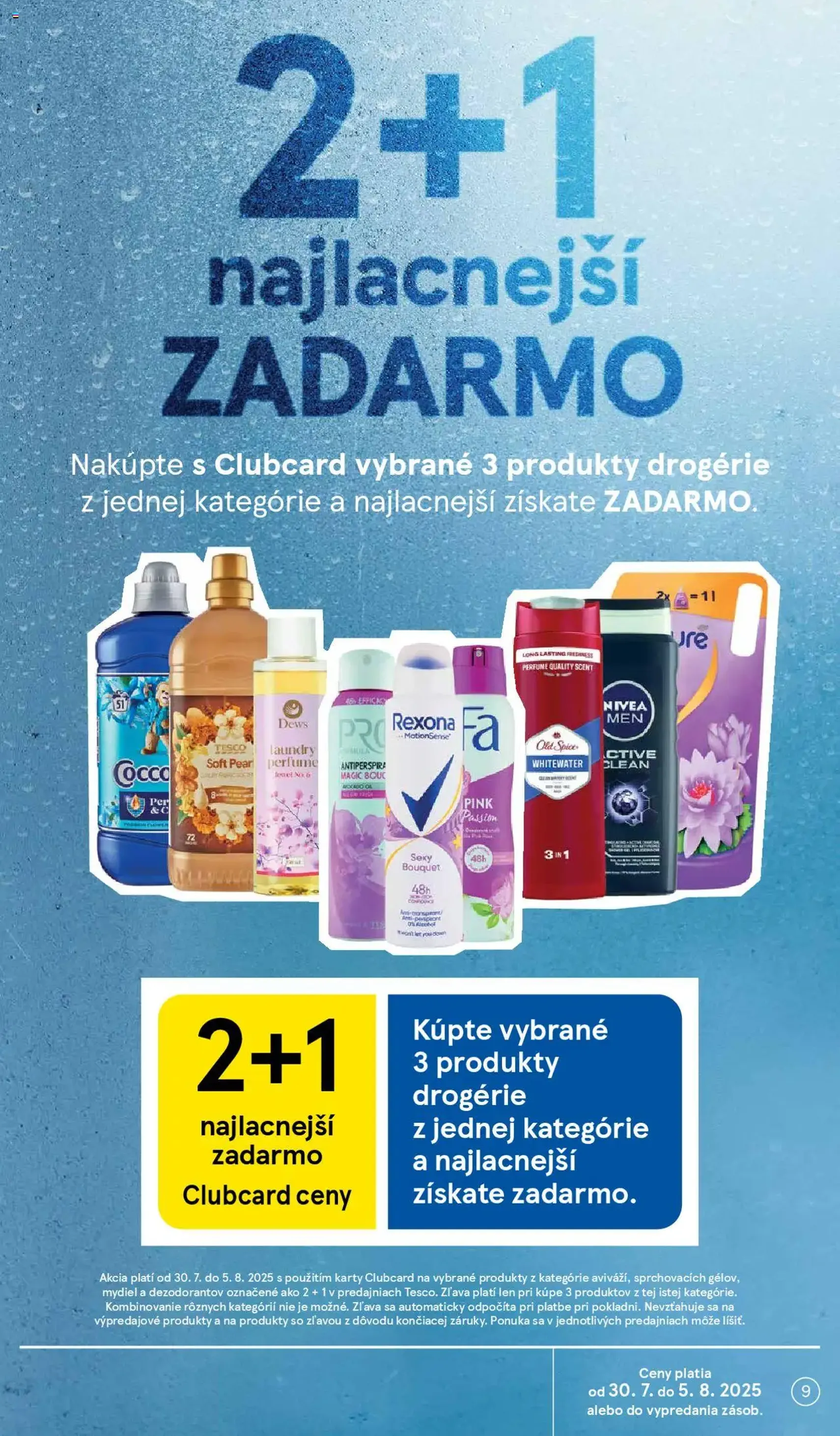 Tesco Hypermarket - leták - platný leták od 30.07.2025 strana 9 z 33 Tesco Hypermarket - leták - platný leták od 30.07.2025 strana 9 z 33