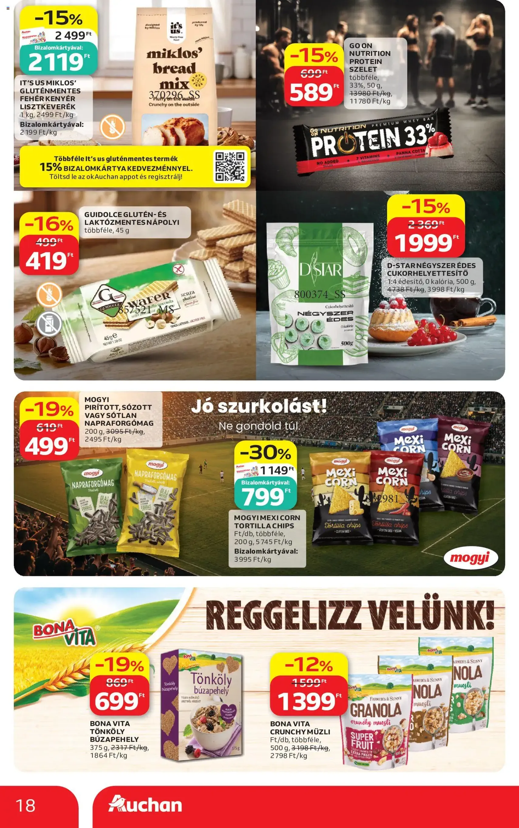 Auchan akciós újság - 2026.06.18. érvényes szórólap 18 oldal 40 oldalból